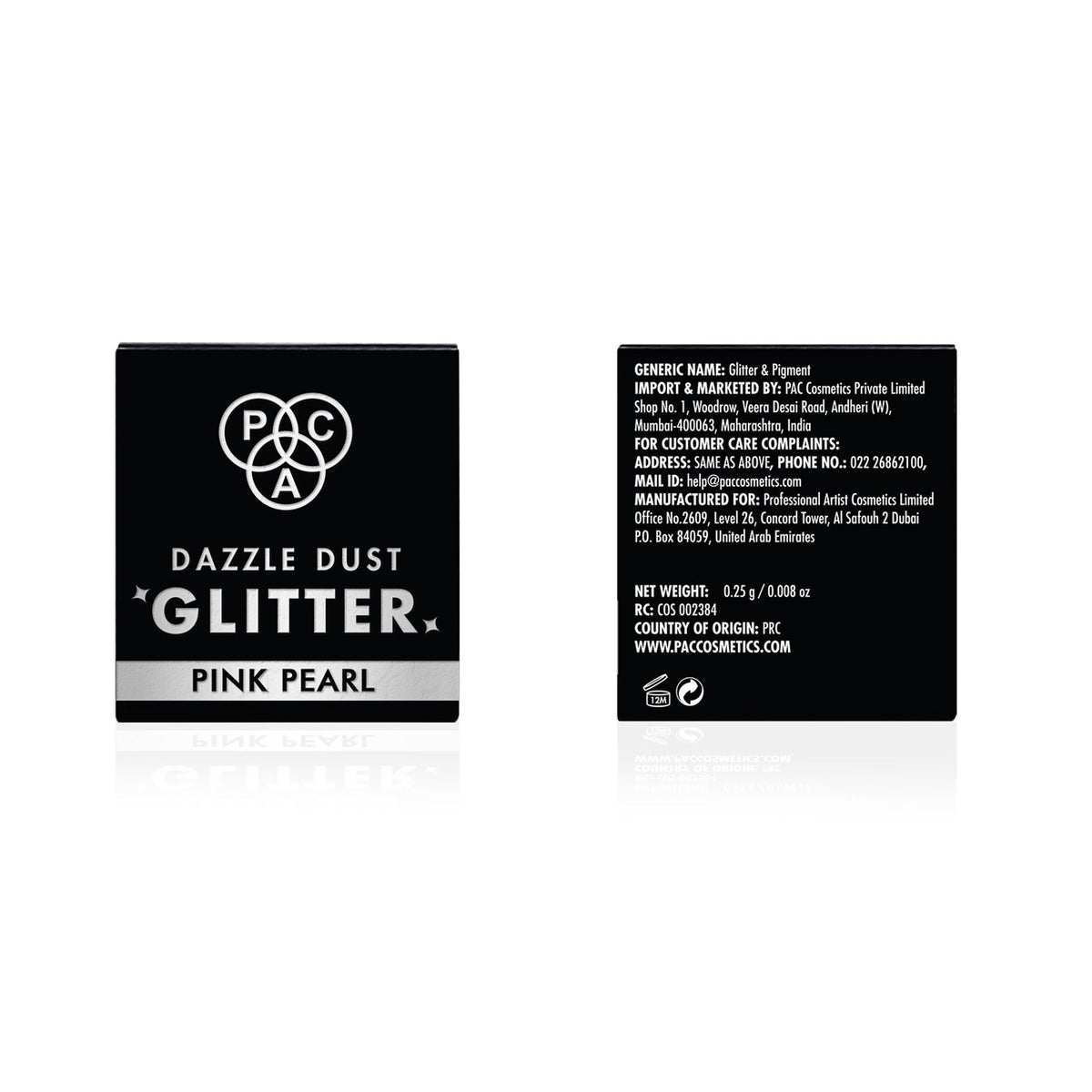 PAC Studio Dazzle Dust Glitter Flakes - Pink Pearl