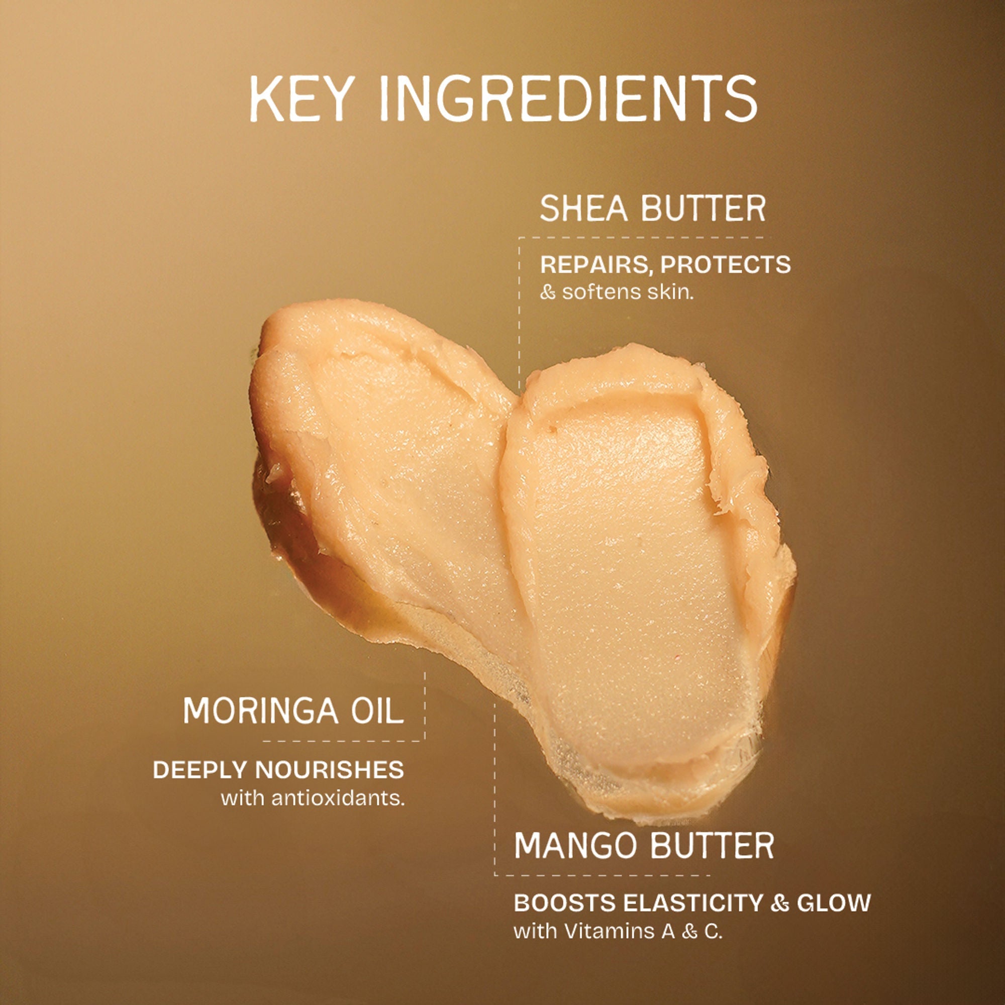 The Bare Bar Absolute Rose Body Butter - Rose-Scented Moisturizer With Clean, Rich Formula