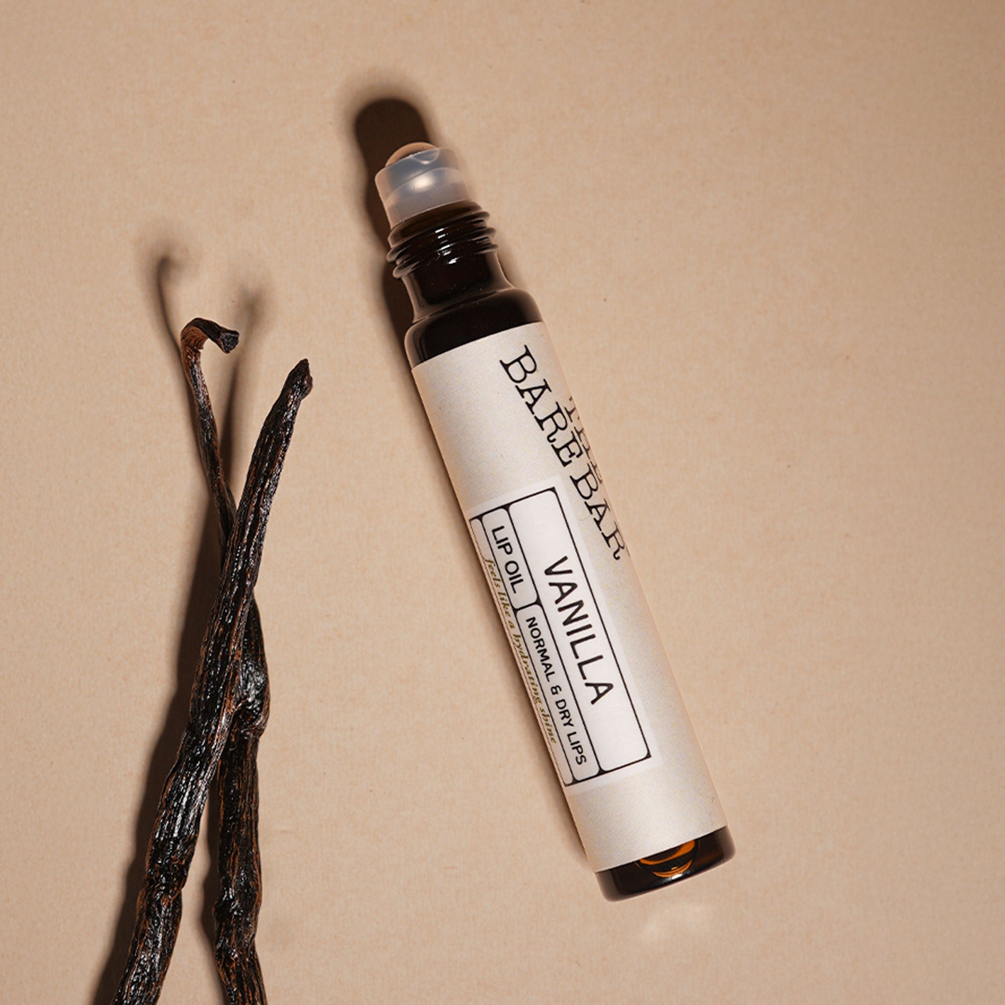 The Bare Bar Vanilla Lip Oil - Deep Nourishment With Natural Oils For Soft Lips