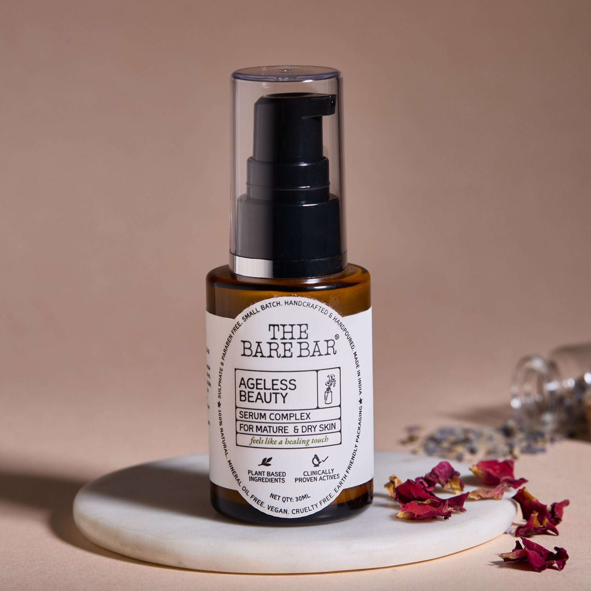 The Bare Bar Ageless Beauty Serum With Bakuchiol & Ceramides