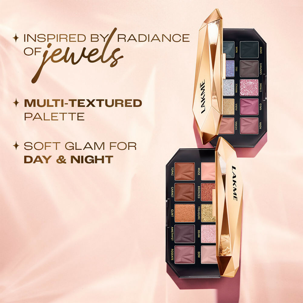 Lakme Be-jewel Multichrome Eyeshadow - Midnight Metals