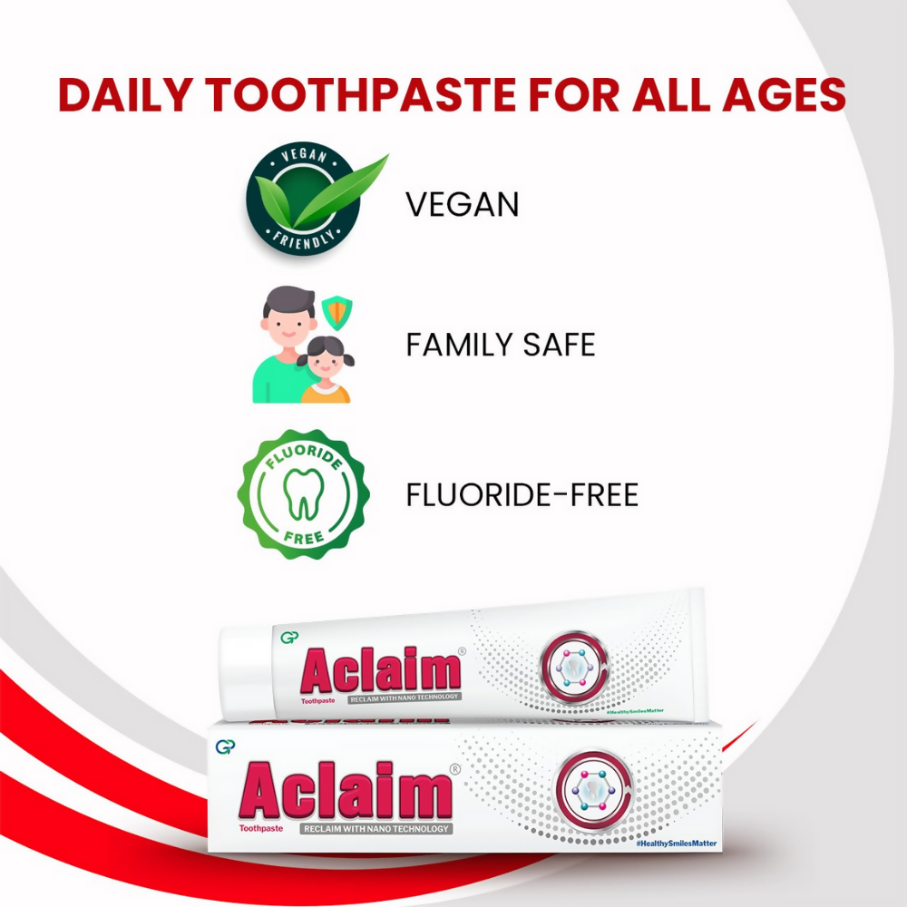 Aclaim Toothpaste for Remineralisation