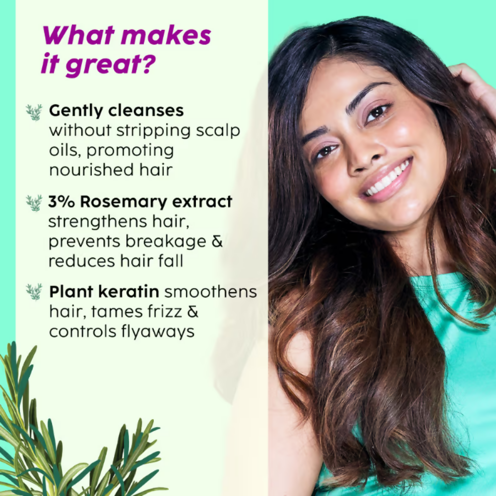 PLIX The Plant Fix Rosemary Anti Hairfall Shampoo & Hair Mask