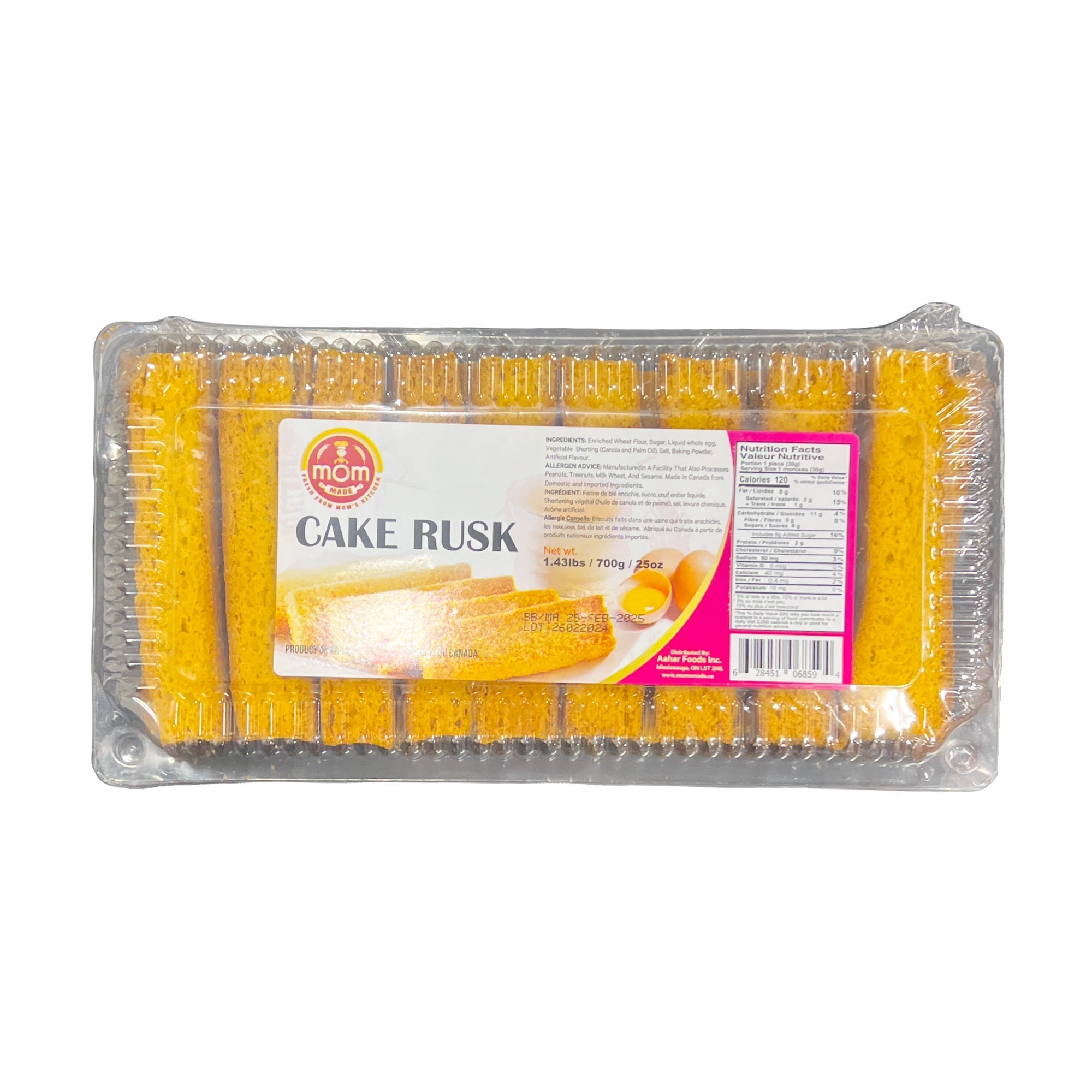 Mom Made Cake Rusk 700g