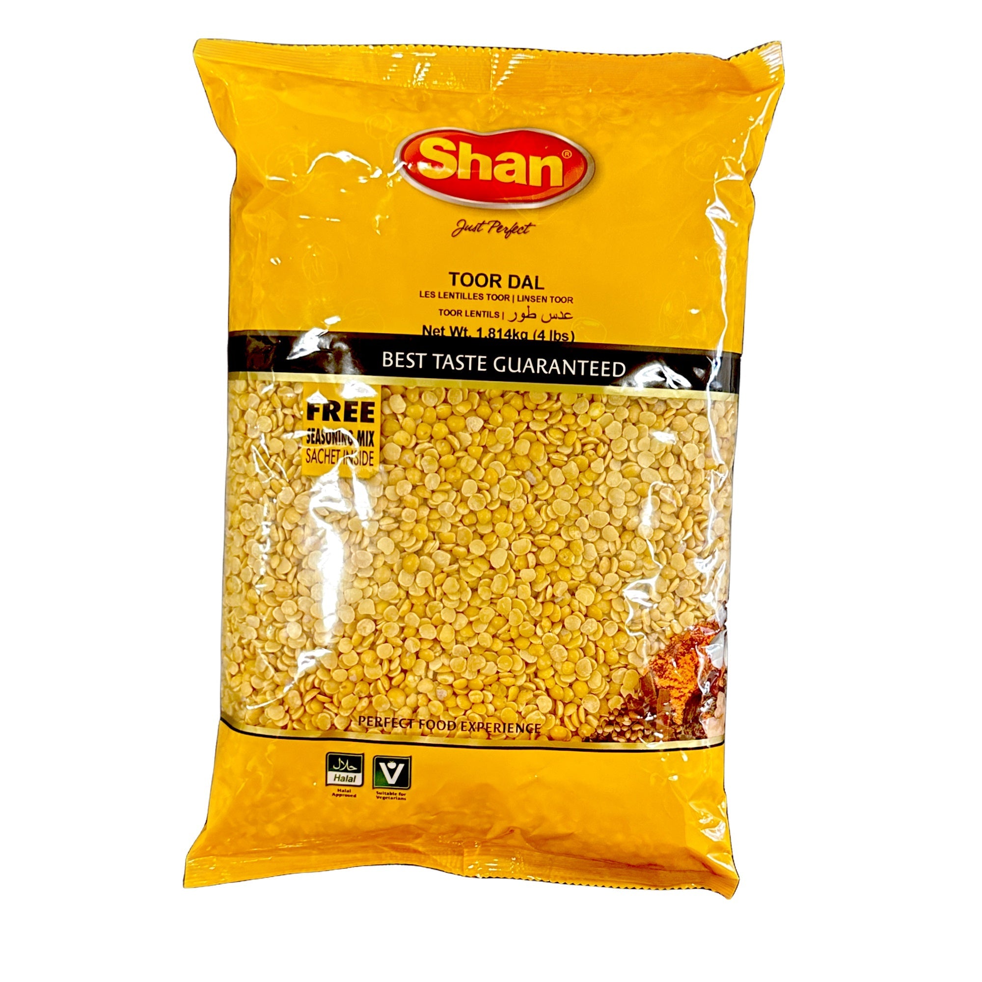 Shan Toor Dal Dry 4lb