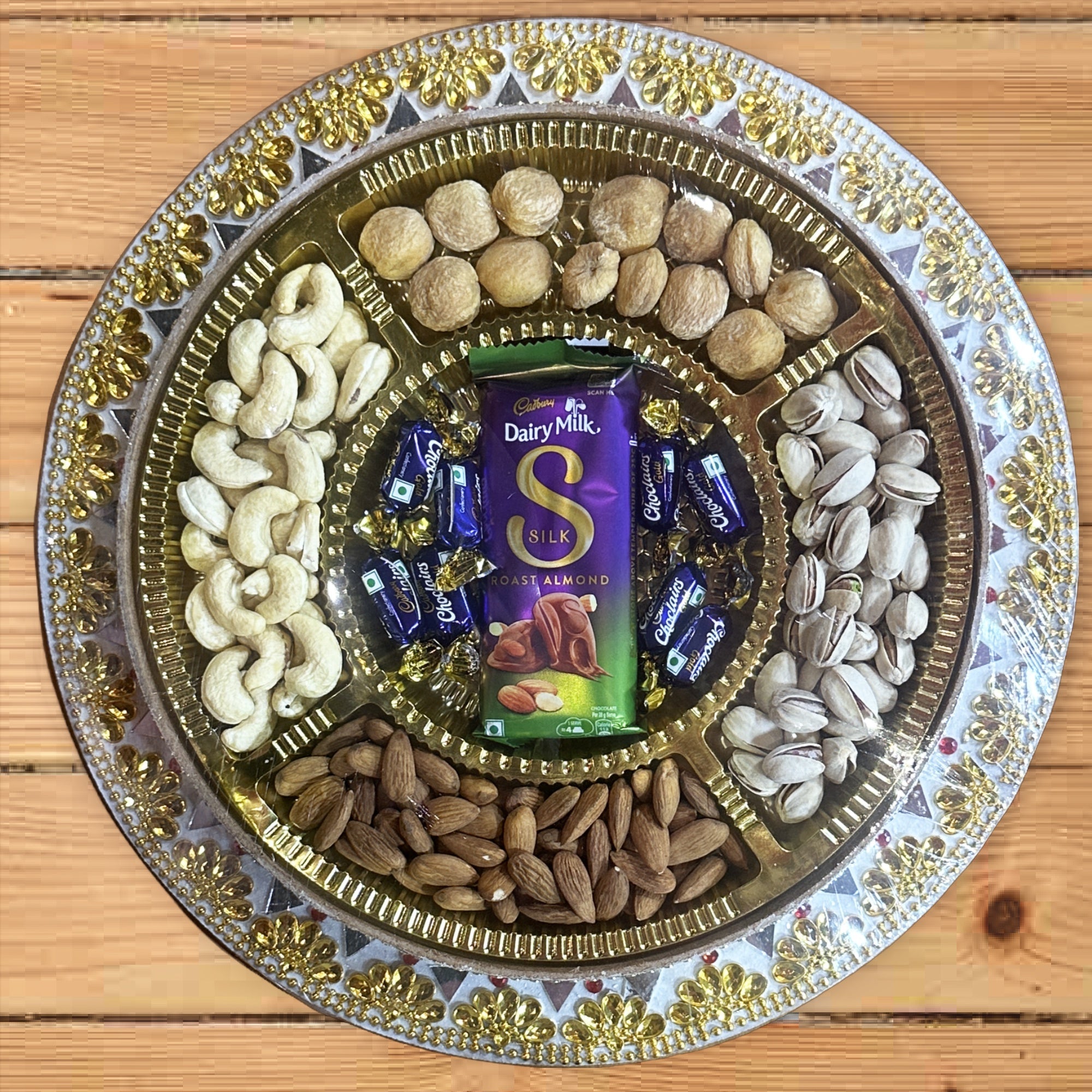 Fancy Dry Fruit Tray Diwali Gift Set
