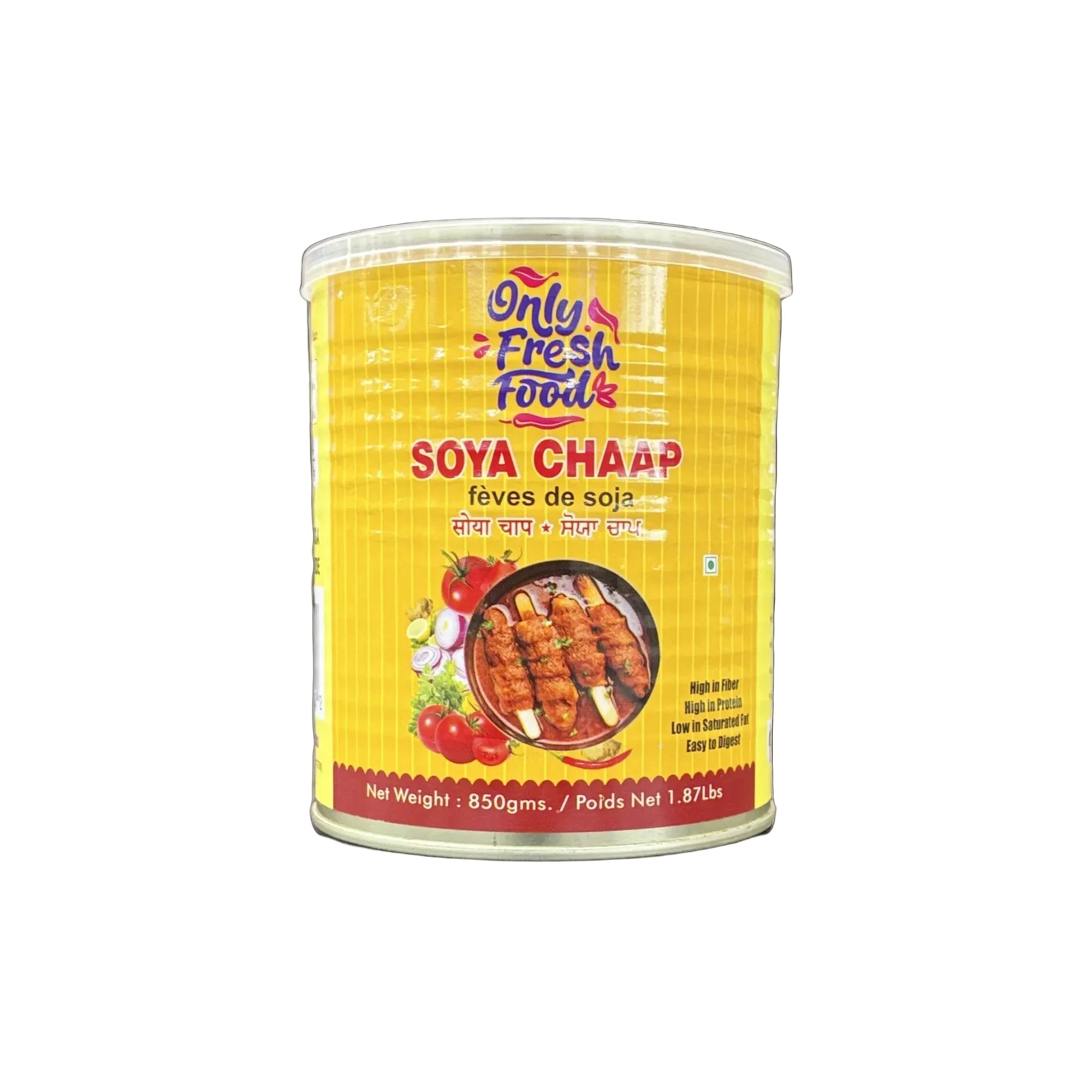 Only Fresh Food Soya Chaap 850gm