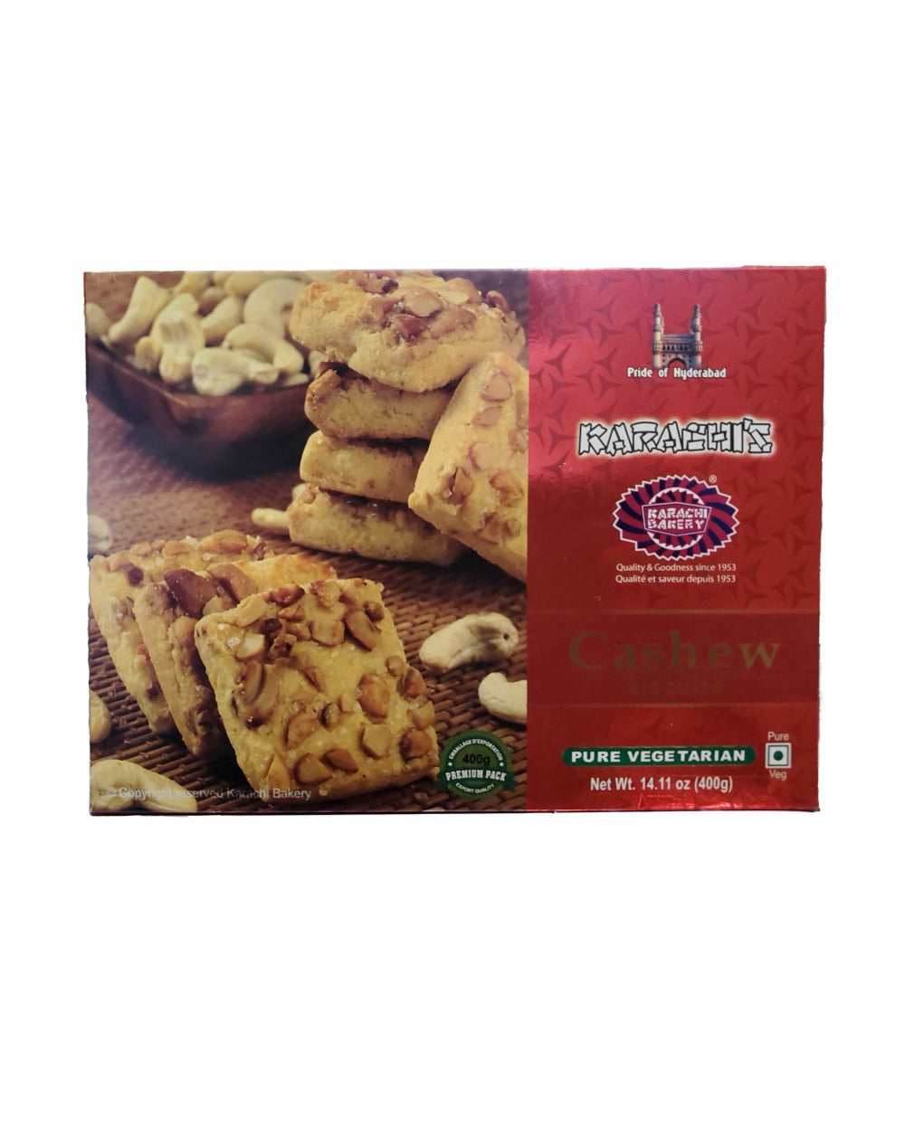 Karachi Bakery Cashew Biscuits 400gm