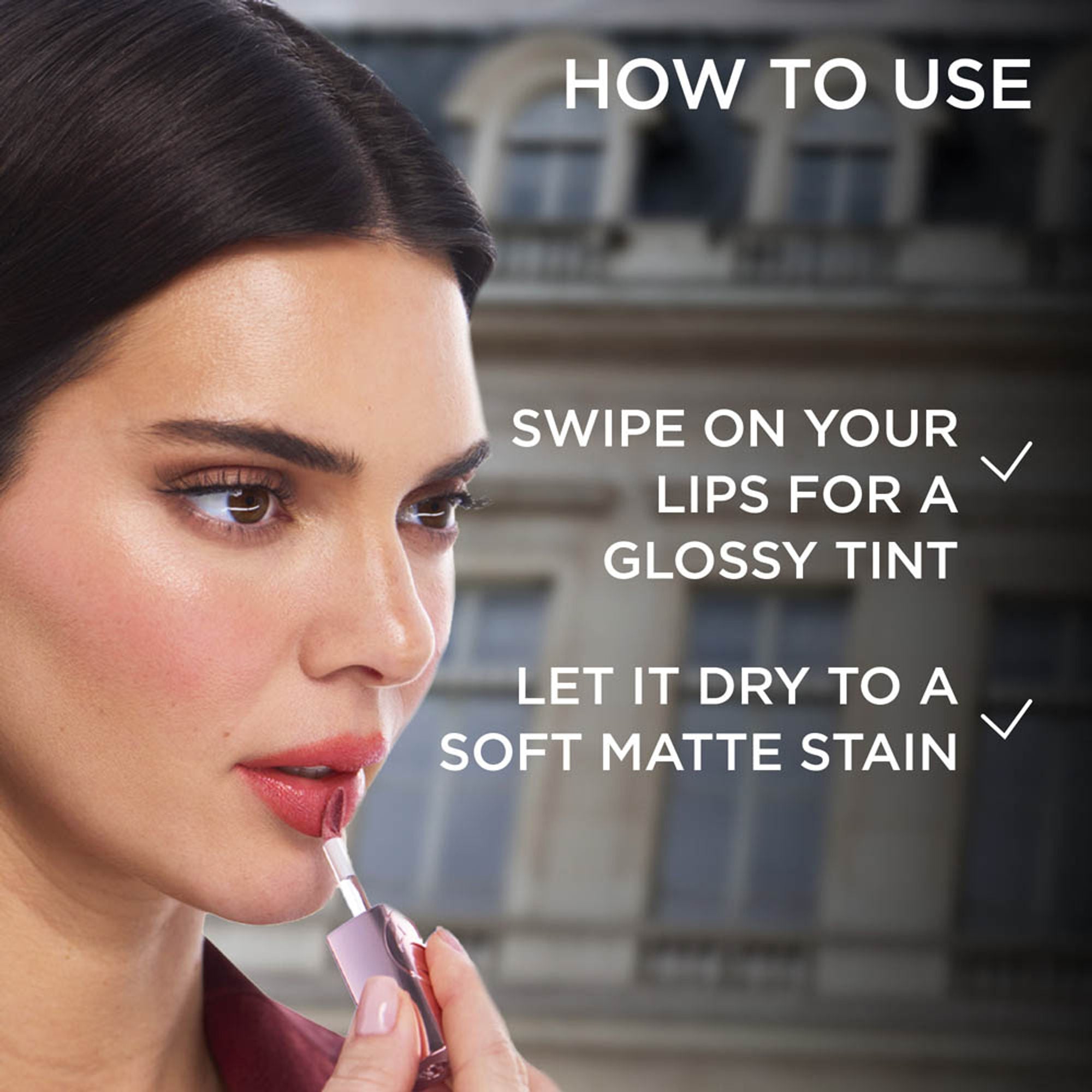 L'Oreal Paris Hyaluron Tint Lip Stain Serum Weightless Color - 635 Worth It Medium