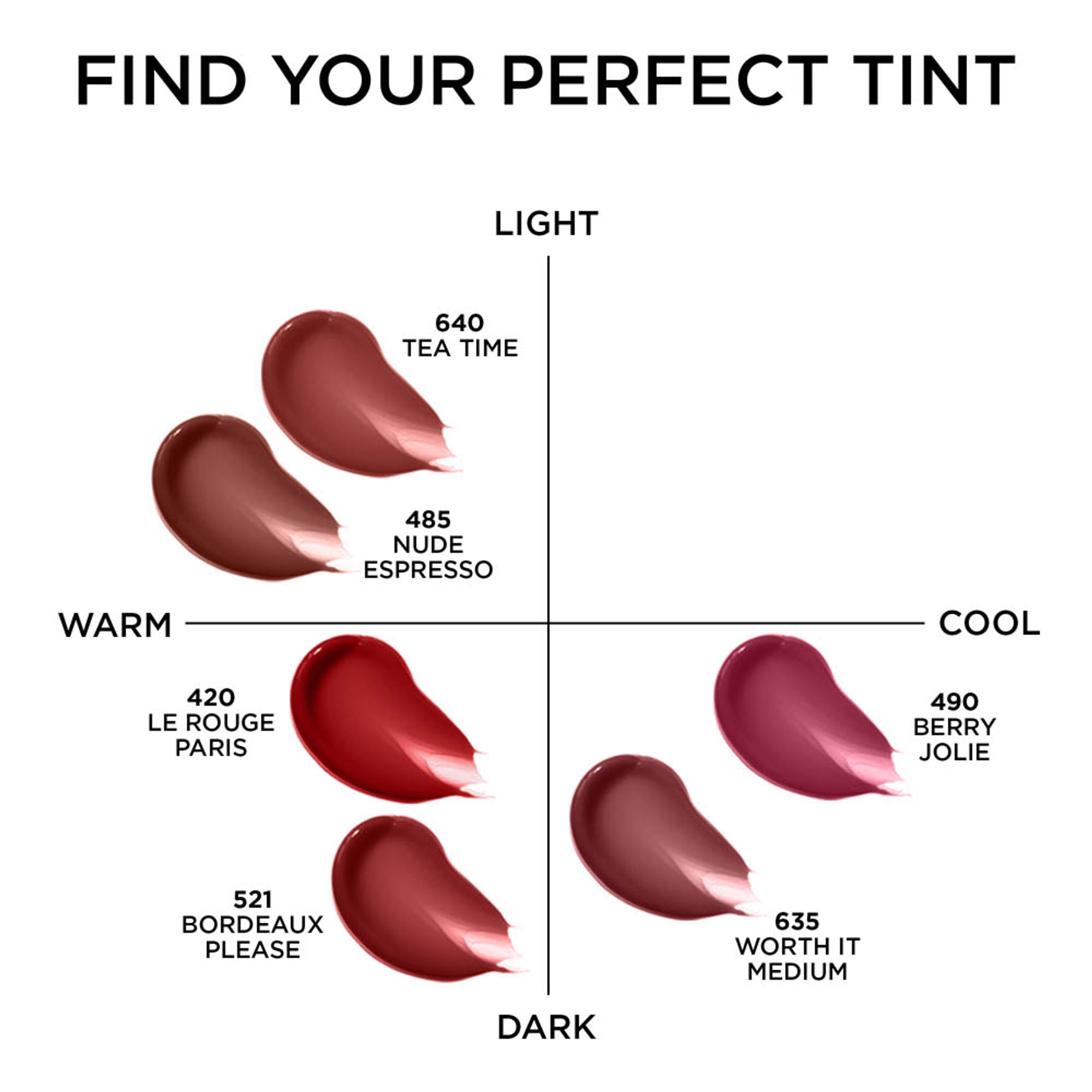 L'Oreal Paris Hyaluron Tint Lip Stain Serum Weightless Color - 521 Bordeaux Please