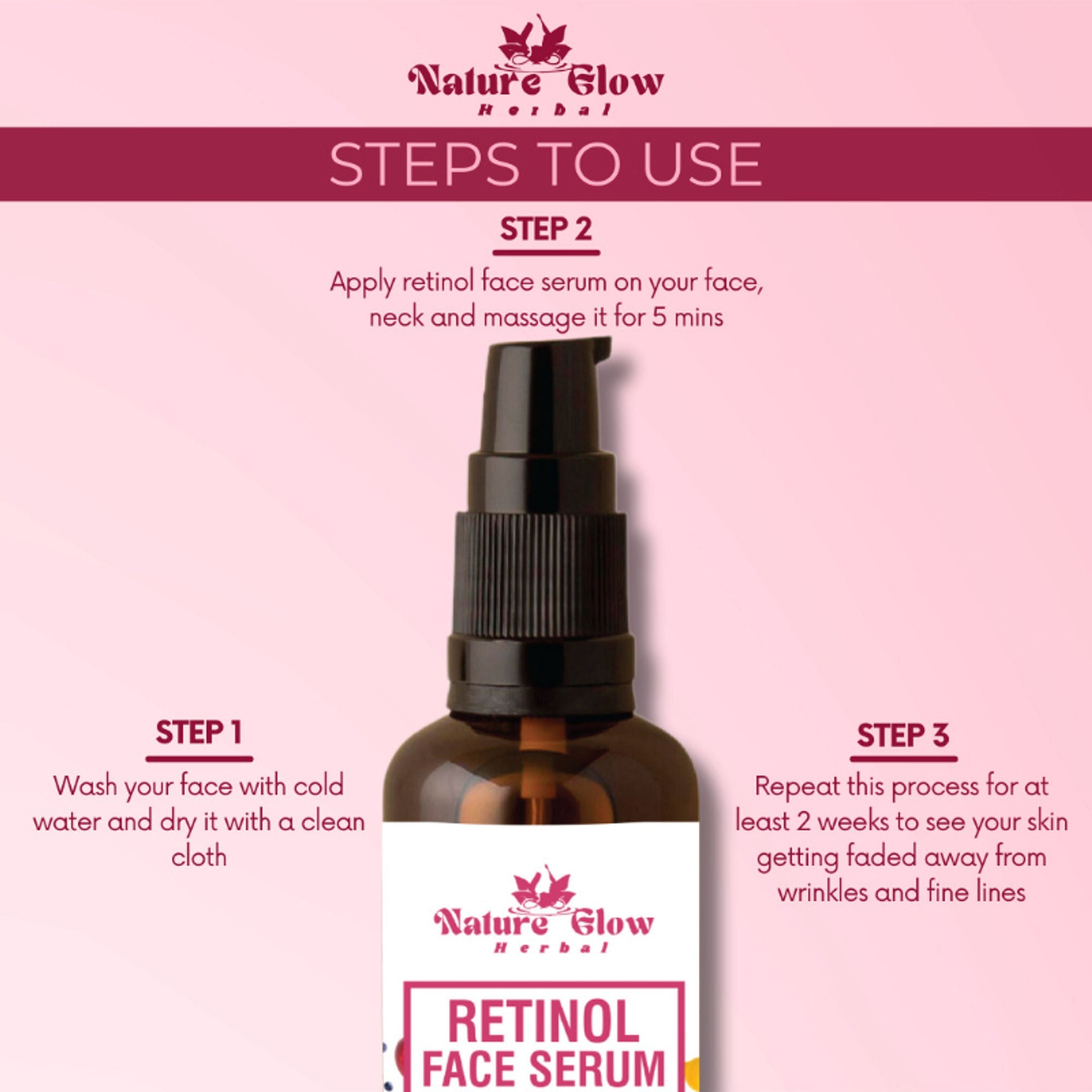 Nature Glow Herbal Retinol Serum