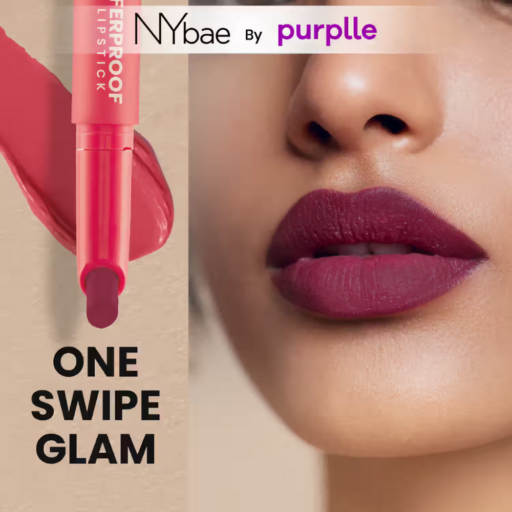NY Bae Transfer-proof Matte Crayon Lipstick – Sangria 03