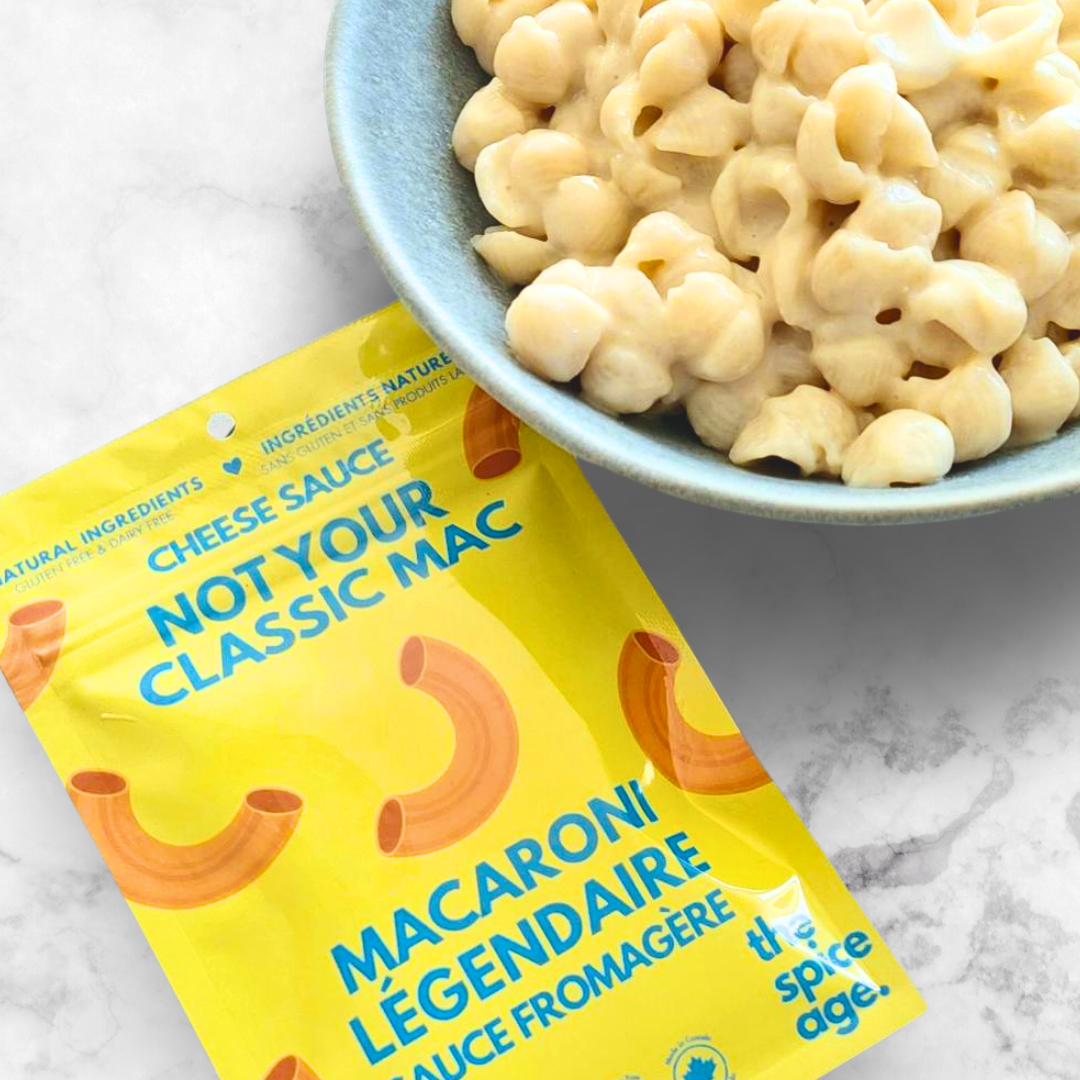 6-PACK CASE Mac & Cheese Sauce - Dairy Free & All Natural 4 SERVINGS EACH