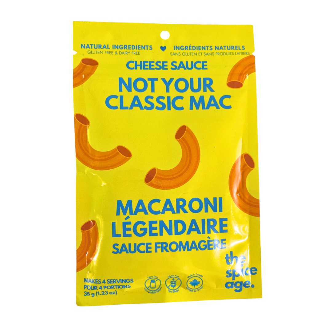 6-PACK CASE Mac & Cheese Sauce - Dairy Free & All Natural 4 SERVINGS EACH
