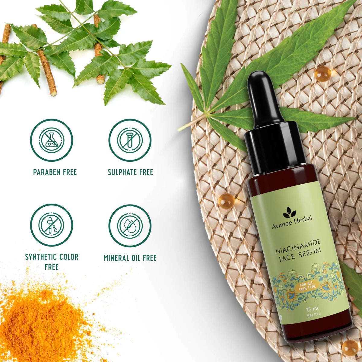 Avimee herbal Niacinamide Face Serum