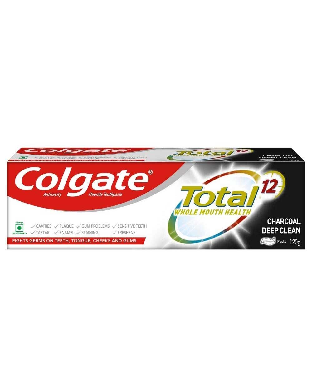 Colgate Total Charcoal Deep Clean 120g