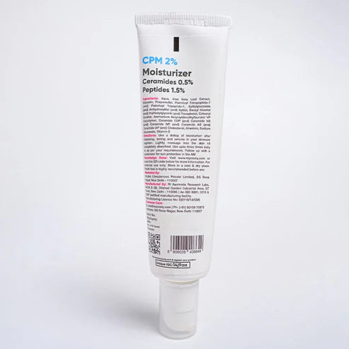 COSIQ CPM 2% Ceramides & Peptides Moisturizer For All Skin Types