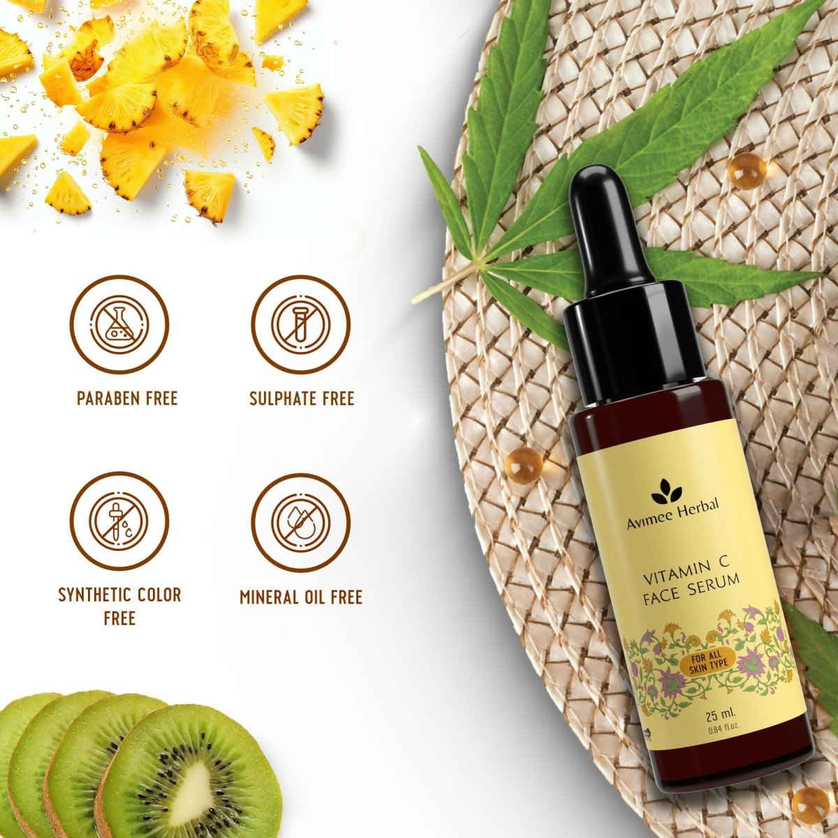 Avimee herbal Vitamin C Serums for Face: Glowing Skin & Anti-Aging Benefits