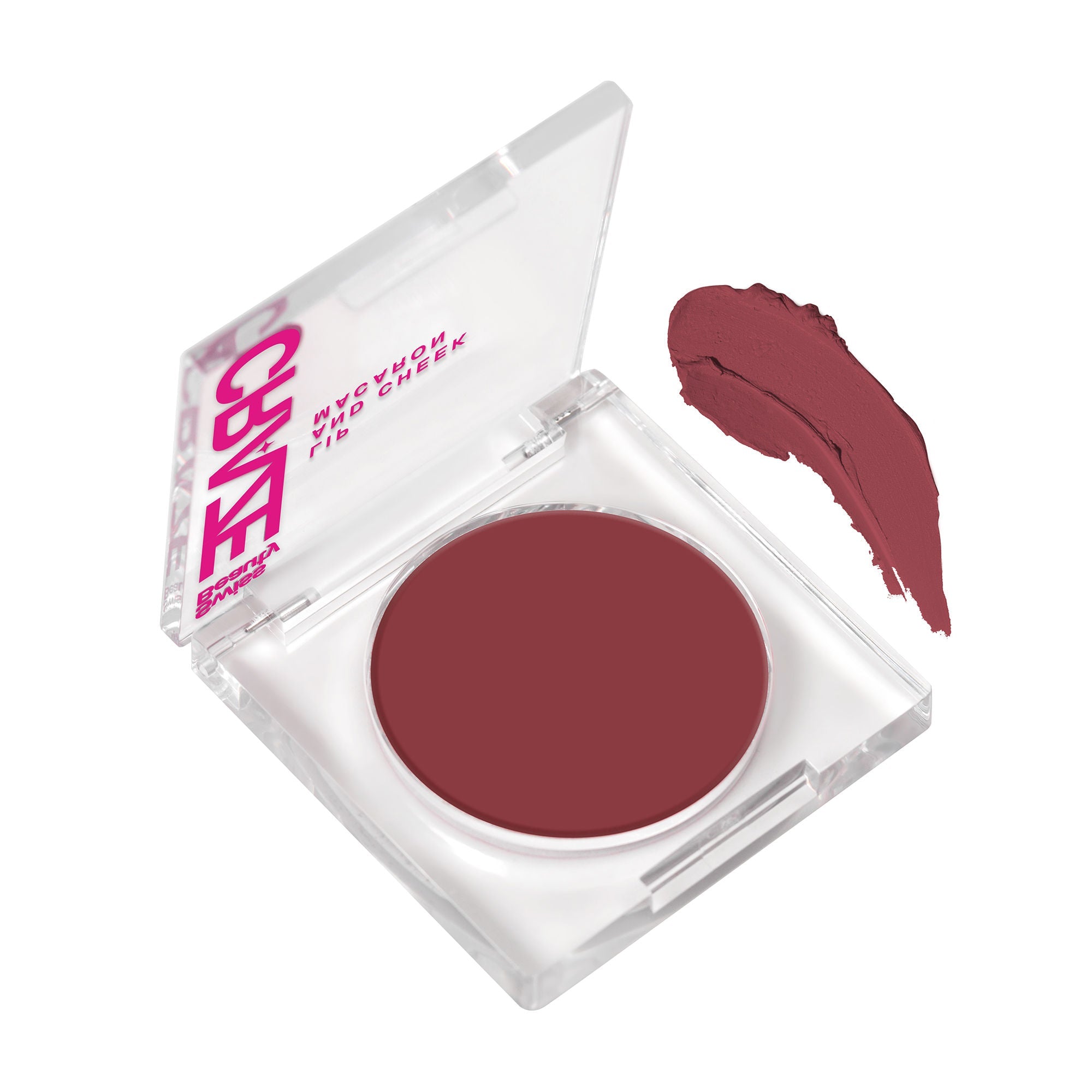 Swiss Beauty CRAZE Lip & Cheek Macaron With Vitamin E And Olive Oil - 05 Strawberry