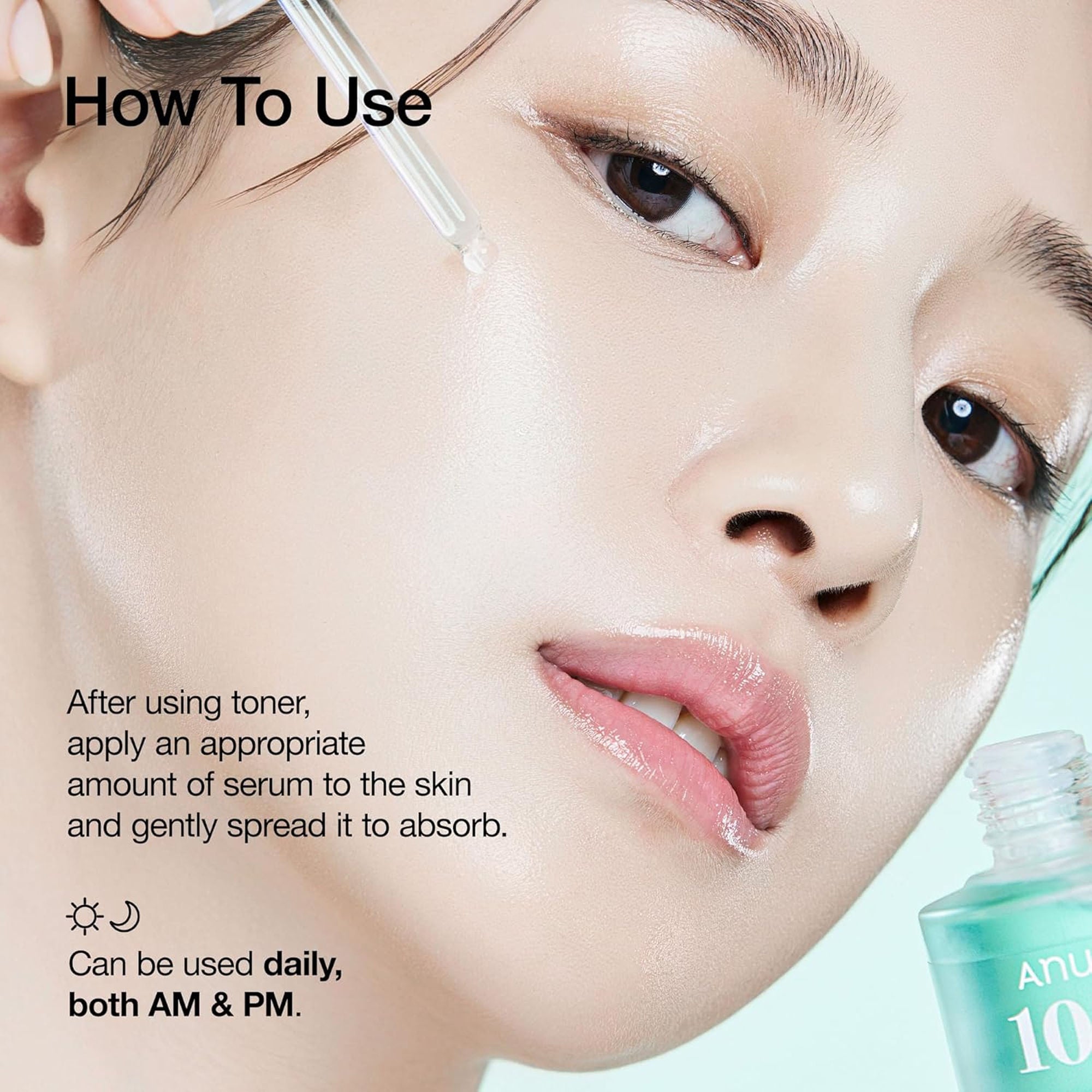 Anua Pdrn Hyaluronic Acid Capsule 100 Serum with Collagen For Plump, Dewy, Radiant Glass Skin