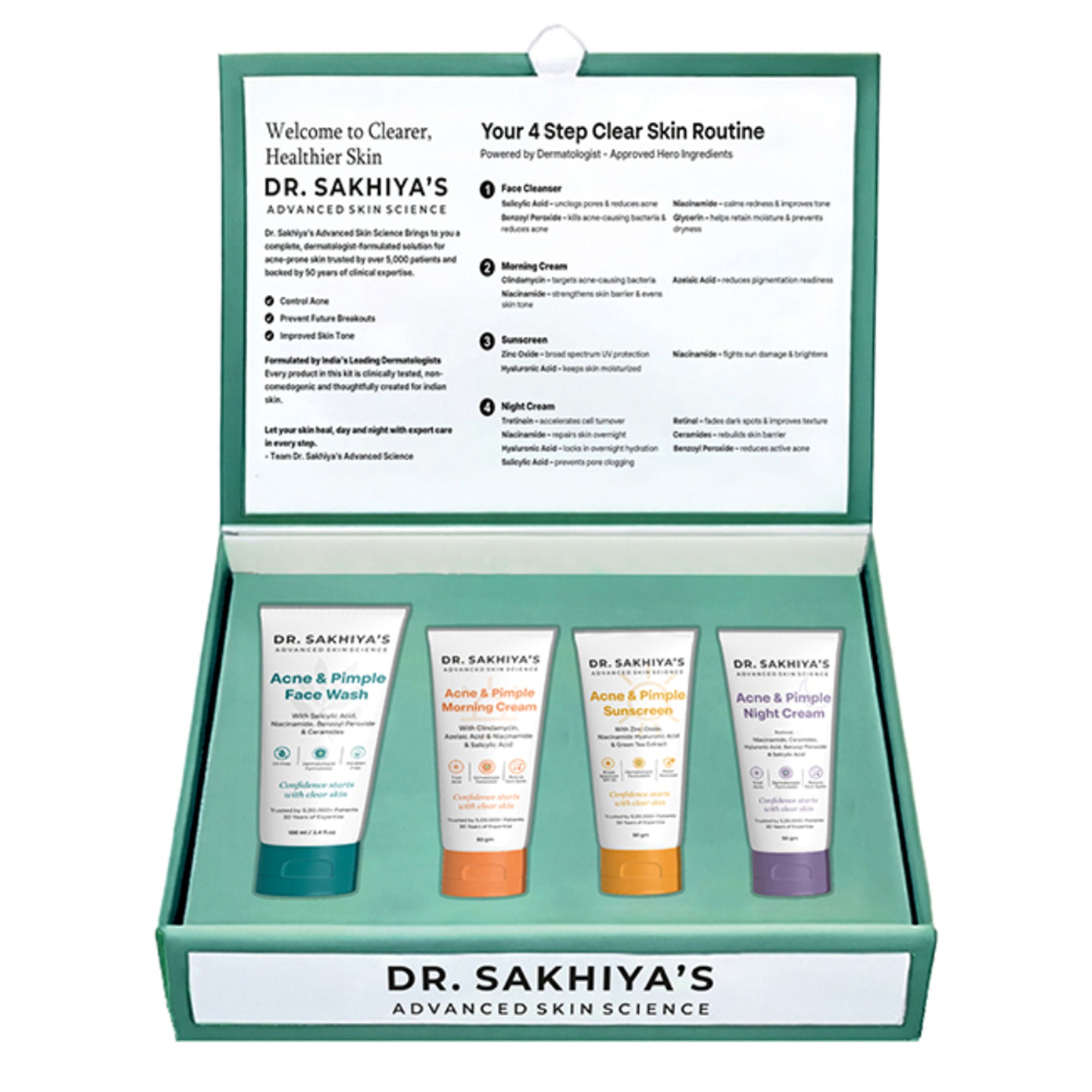 Dr.Sakhiya Acne & Pimple Care Kit