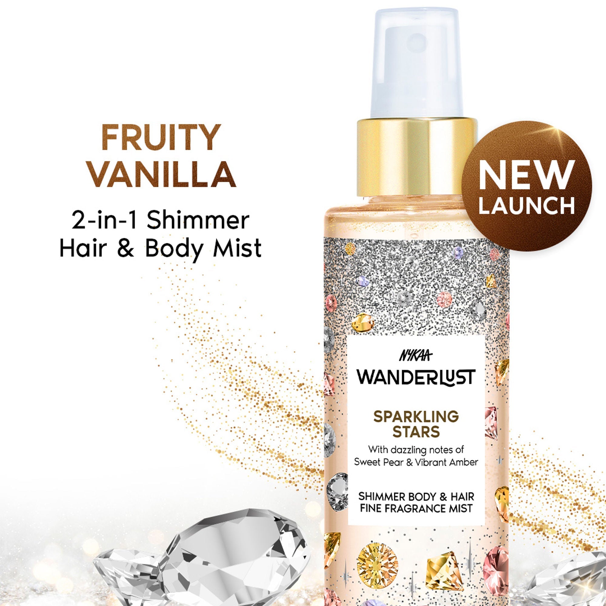 Wanderlust Fragrance Mist For Her - Sparkling Stars