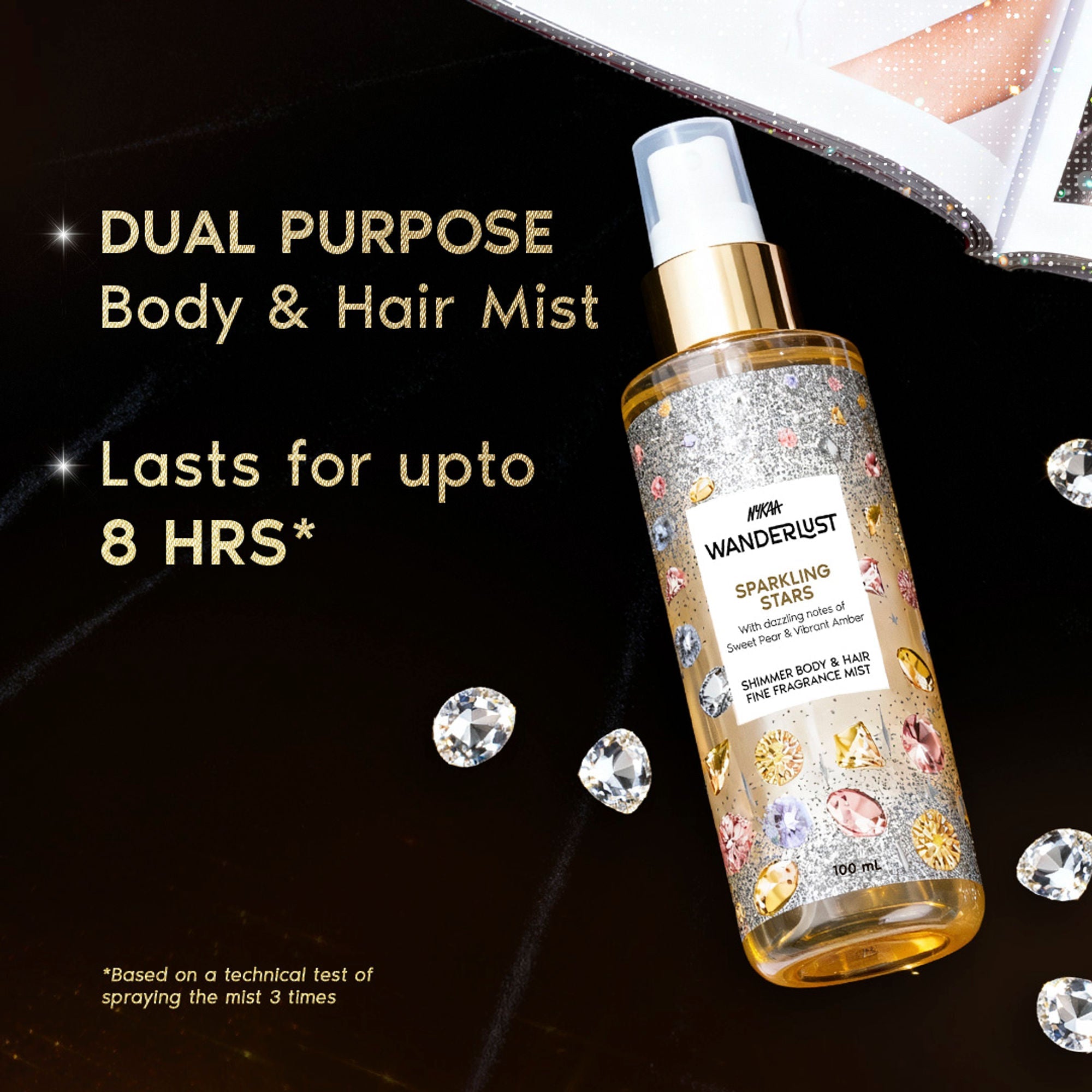 Wanderlust Fragrance Mist For Her - Sparkling Stars