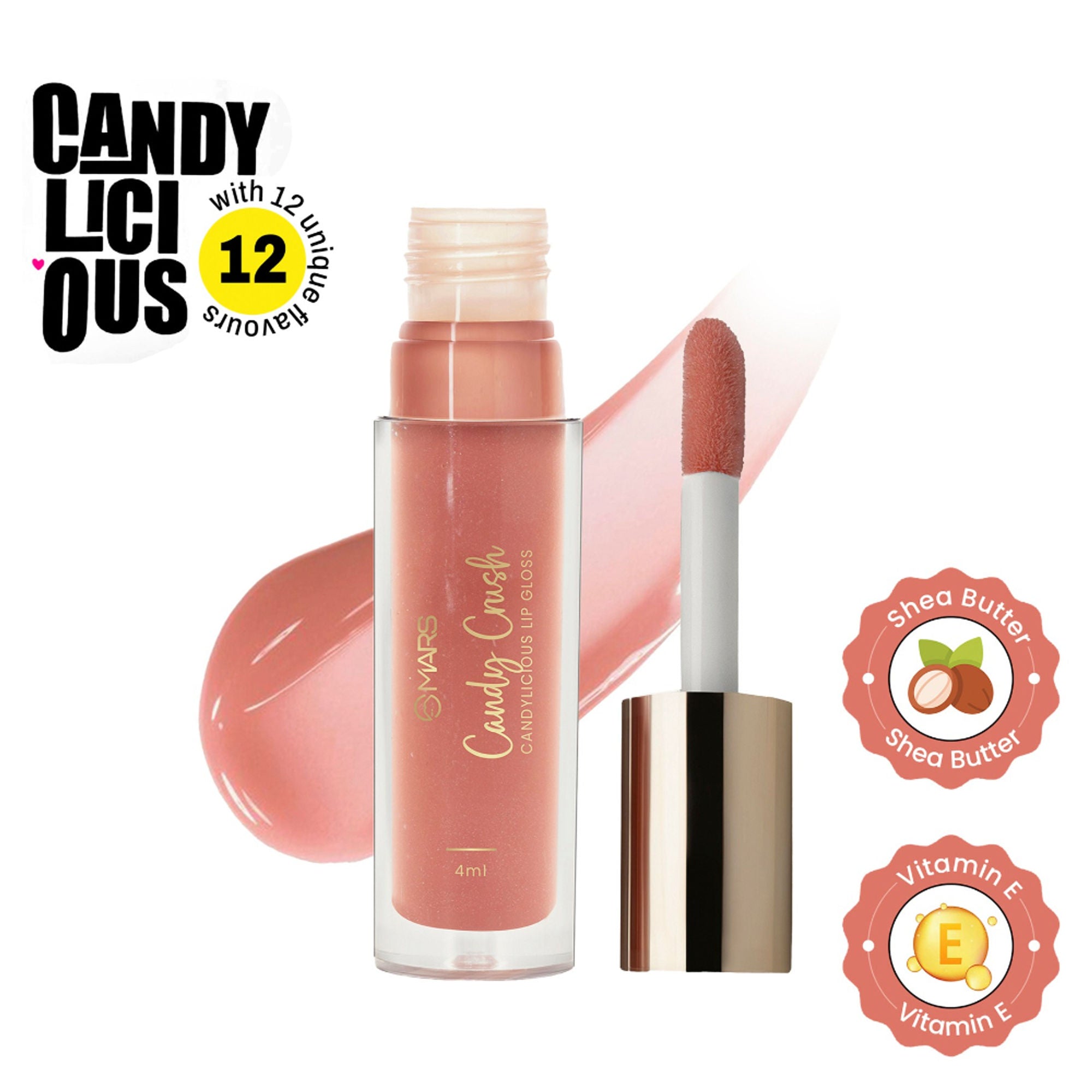 MARS Cosmetics Candylicious Colored Lip Gloss - Candy Crush