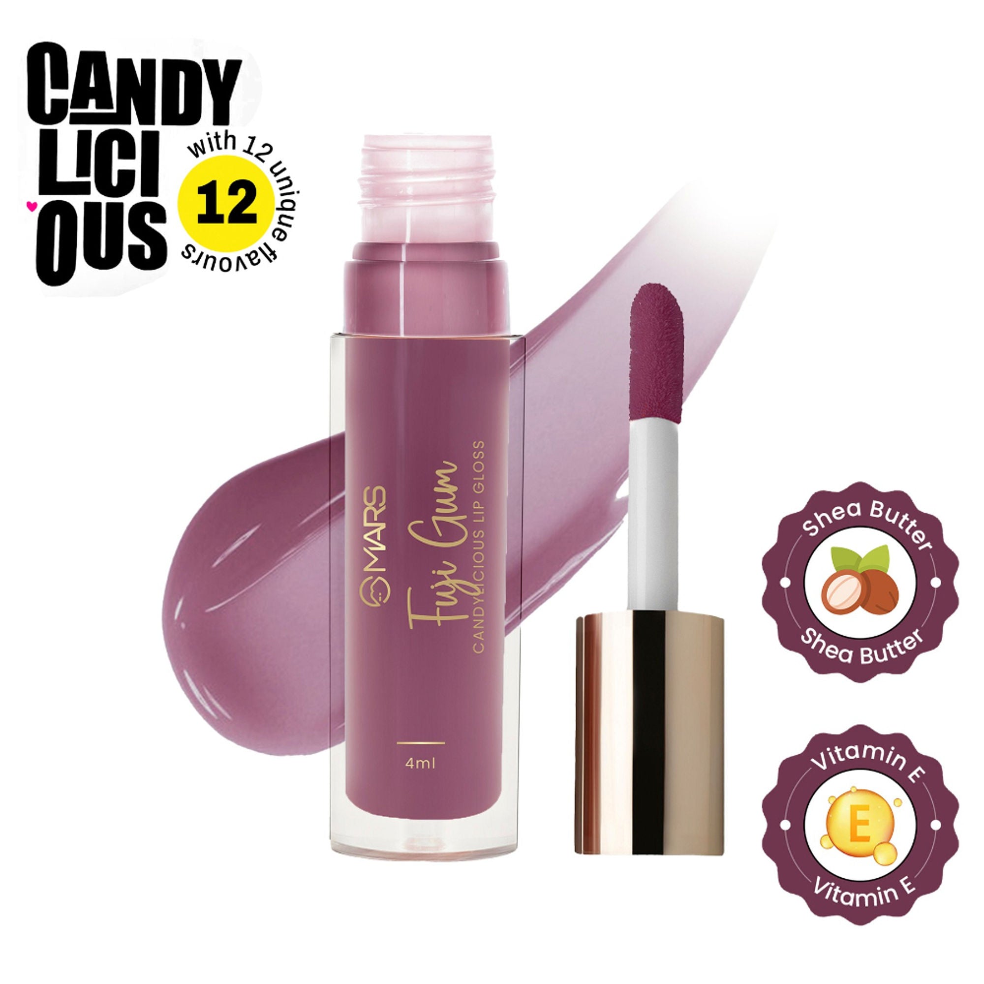 MARS Cosmetics Candylicious Colored Lip Gloss - Fuji Gum