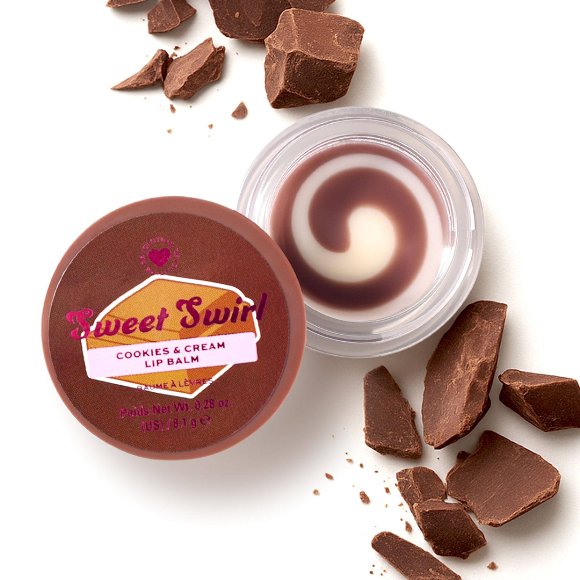 Makeup Revolution Sweet Swirl Lip Mask - Cookies And Cream