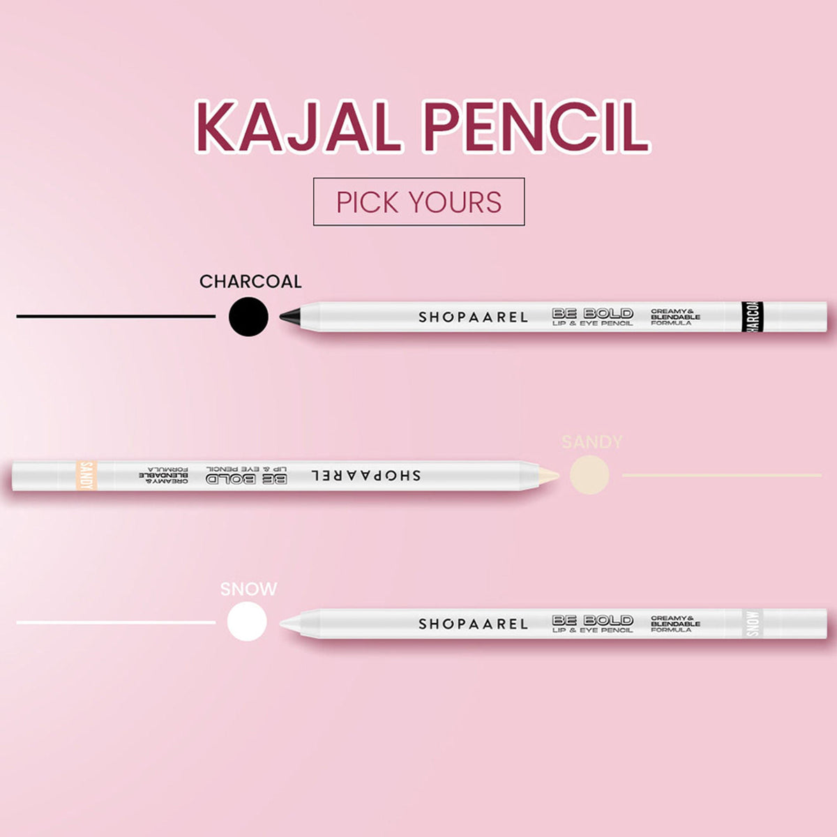 Shopaarel Be Bold Lip & Eye Pencil - Sunrise