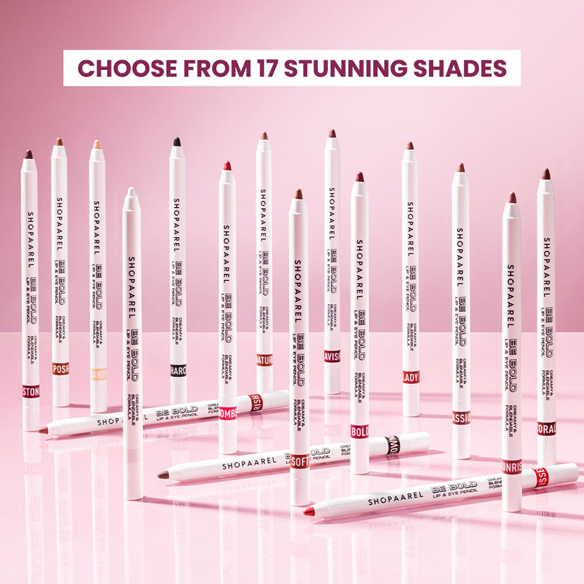 Shopaarel Be Bold Lip & Eye Pencil - Bold