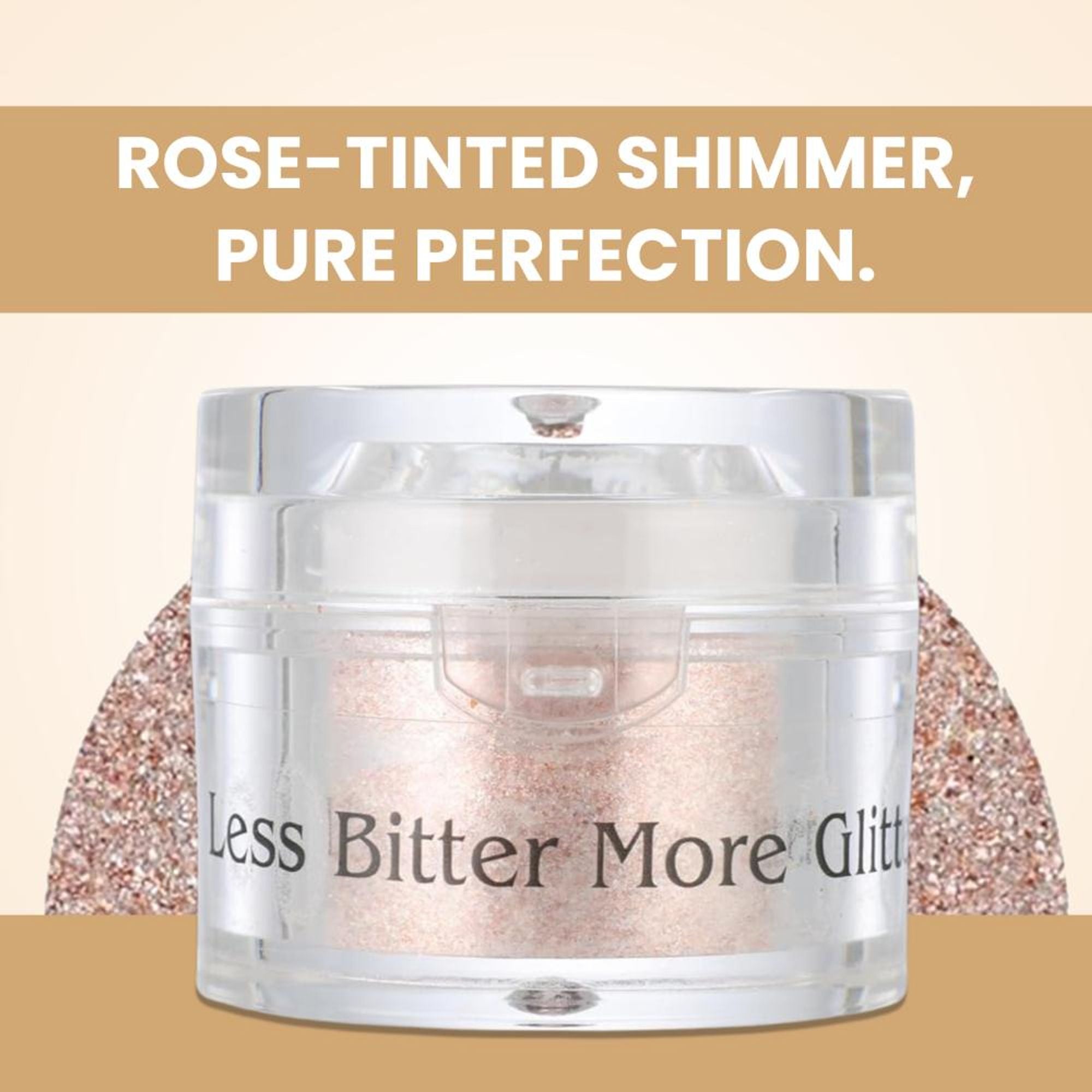 London Prime Makeup Glitter - Peach Gold