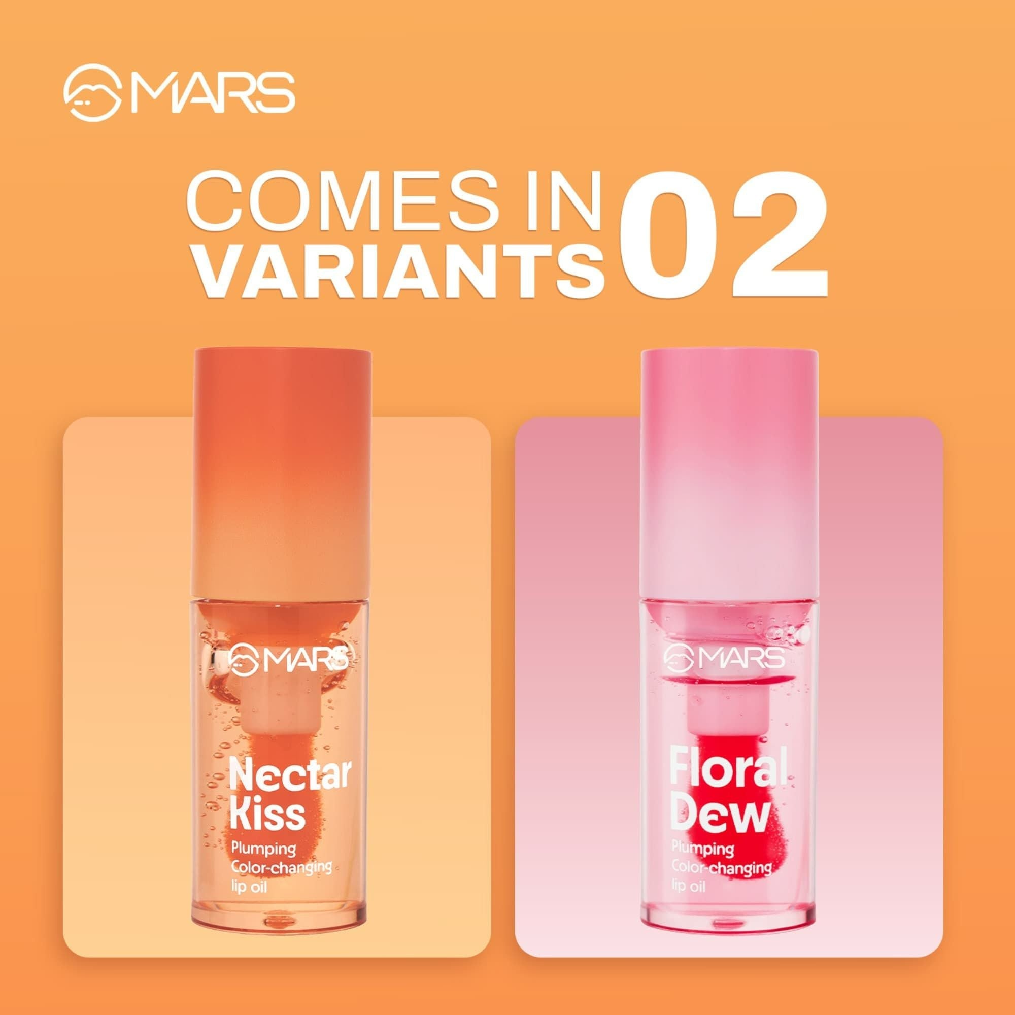 MARS Cosmetics Plumping Color Changing Lip Oil - Nectar Kiss