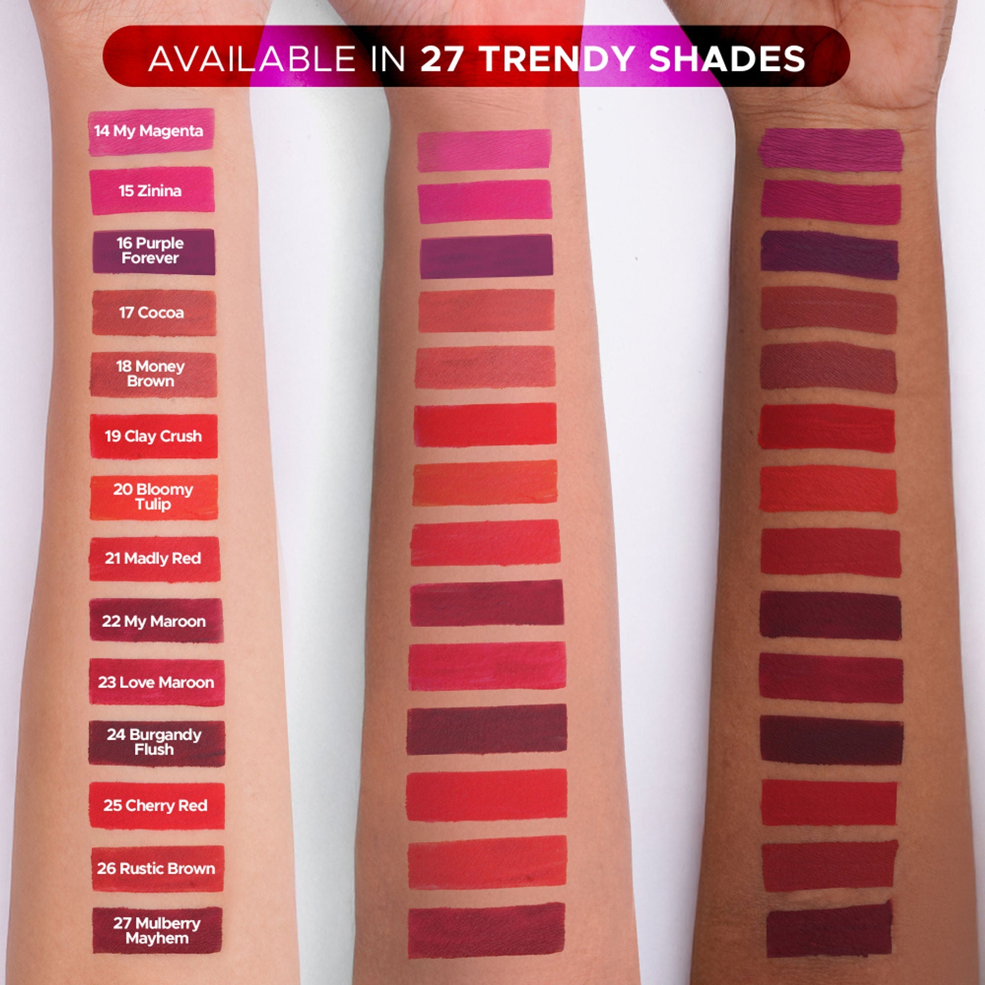 Hilary Rhoda Matte Love Non Transfer Liquid Lipstick - Talk Blush 07