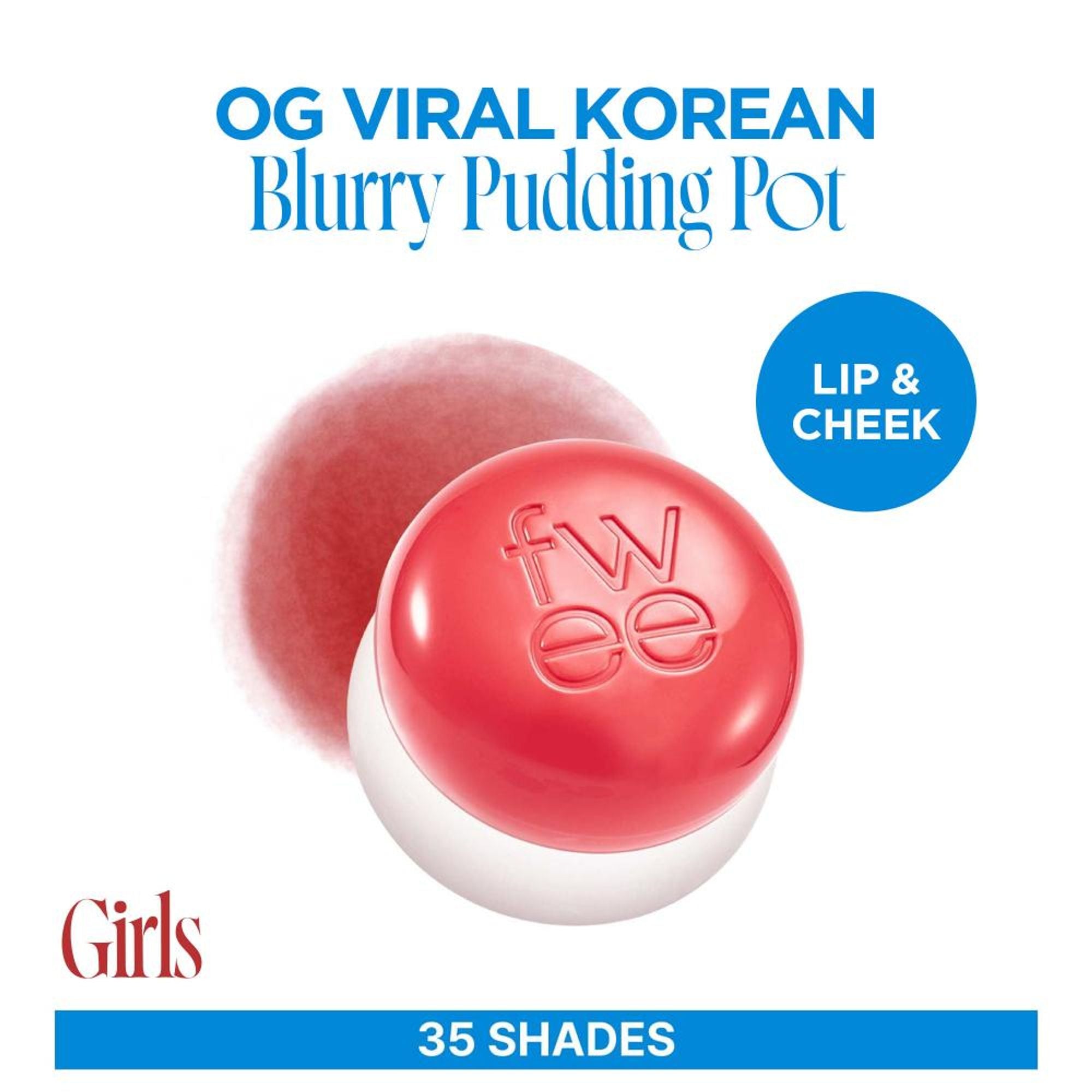 fwee Lip&Cheek Blurry Pudding Pot - Girls