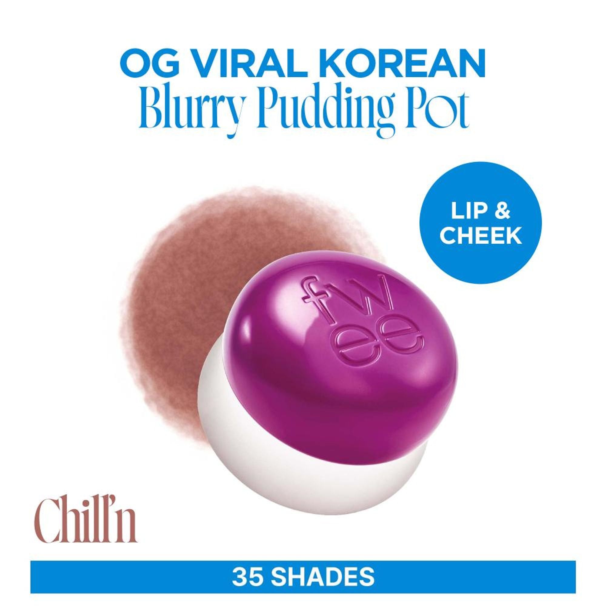 fwee Lip&Cheek Blurry Pudding Pot - Chill'N