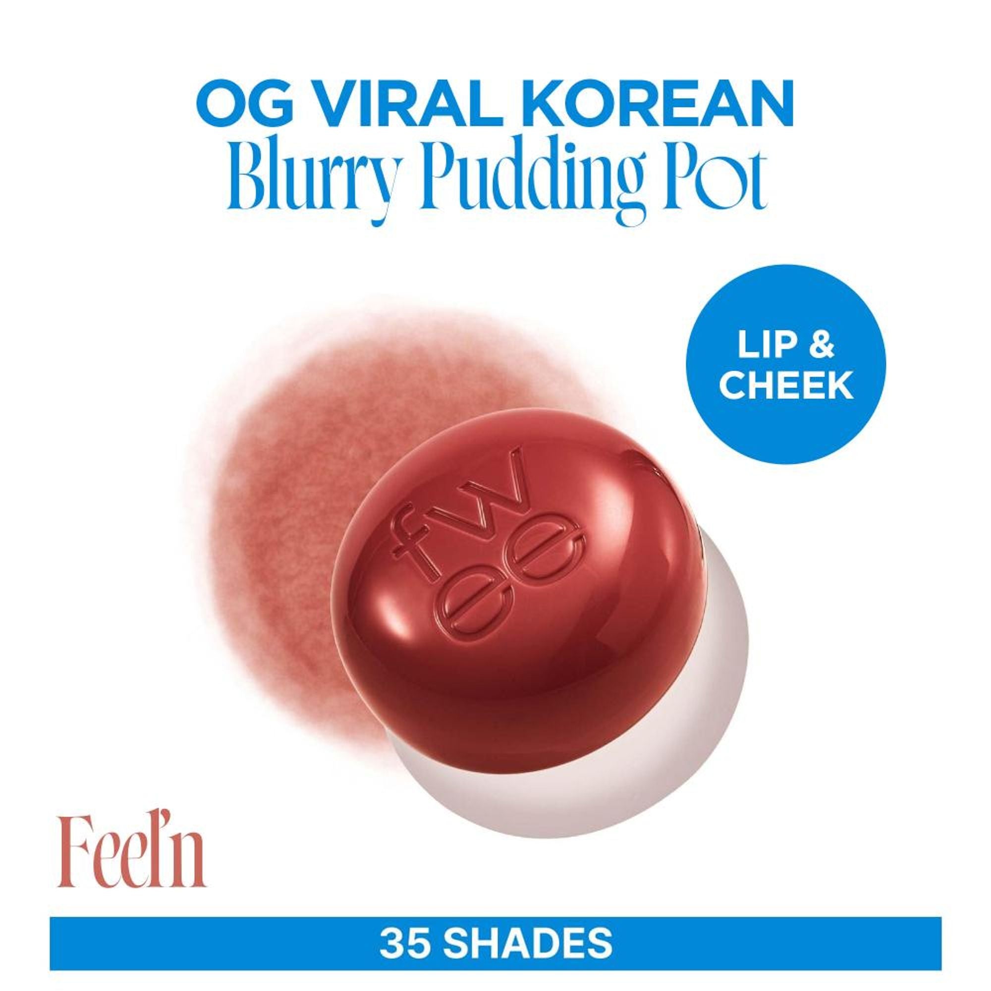 fwee Lip&Cheek Blurry Pudding Pot - Feel'N