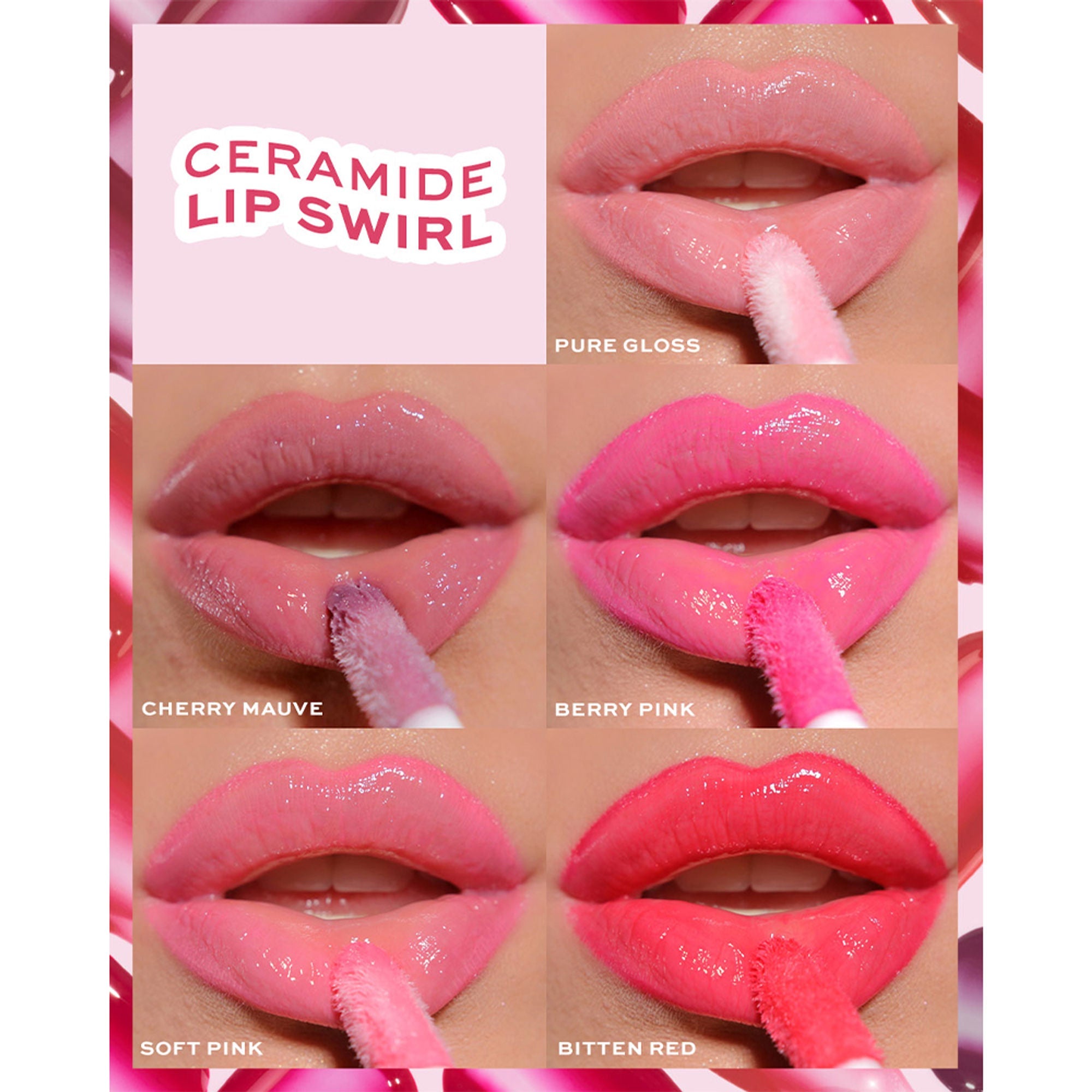 Makeup Revolution Ceramide Swirl Lip - Soft Pink