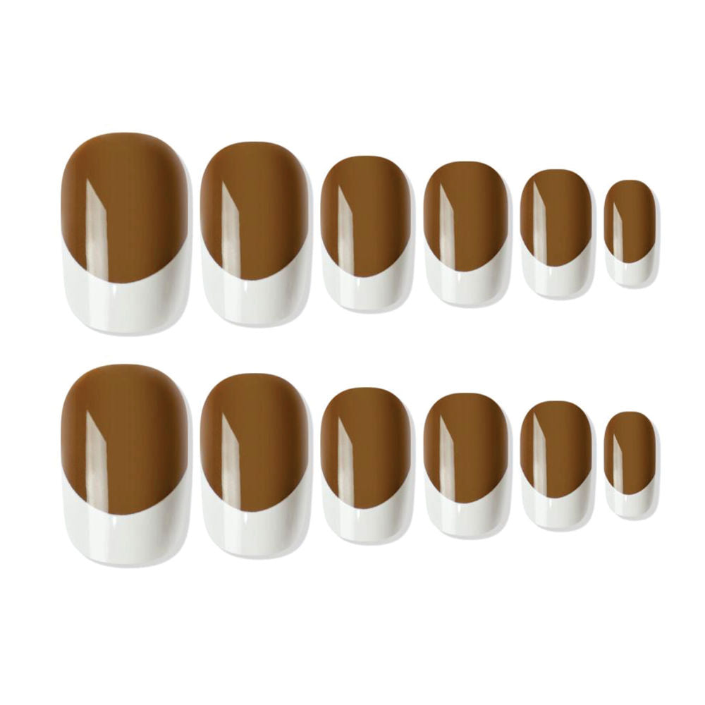 Shills Professional Reusable Press On Nails French Square - SPN723