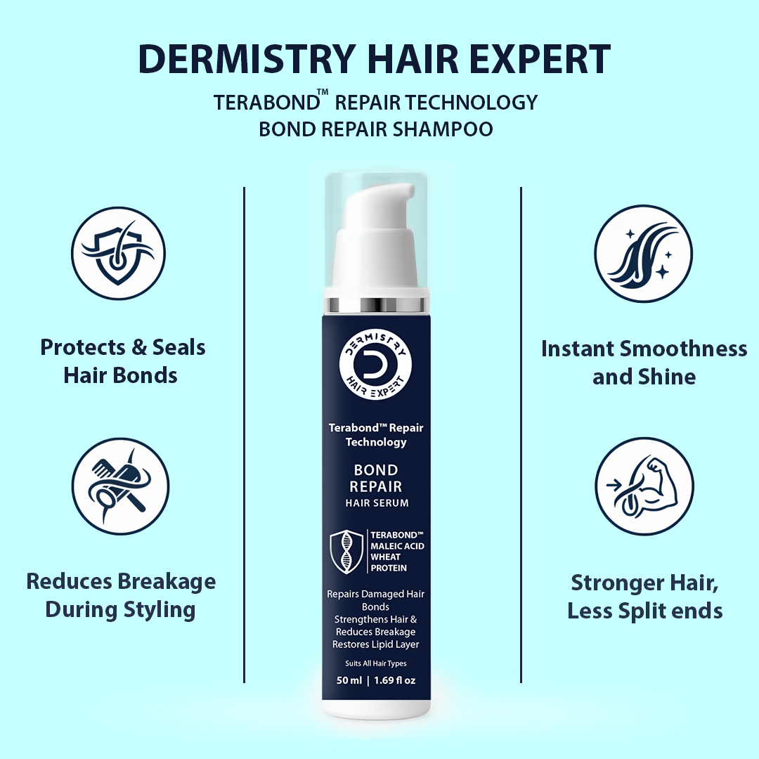 Dermistry Bond Repair Hair Mask & Serum with TeraBond Maleic Acid & Protein