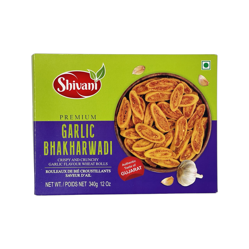 Shivani Garlic Bhakharwadi 340g