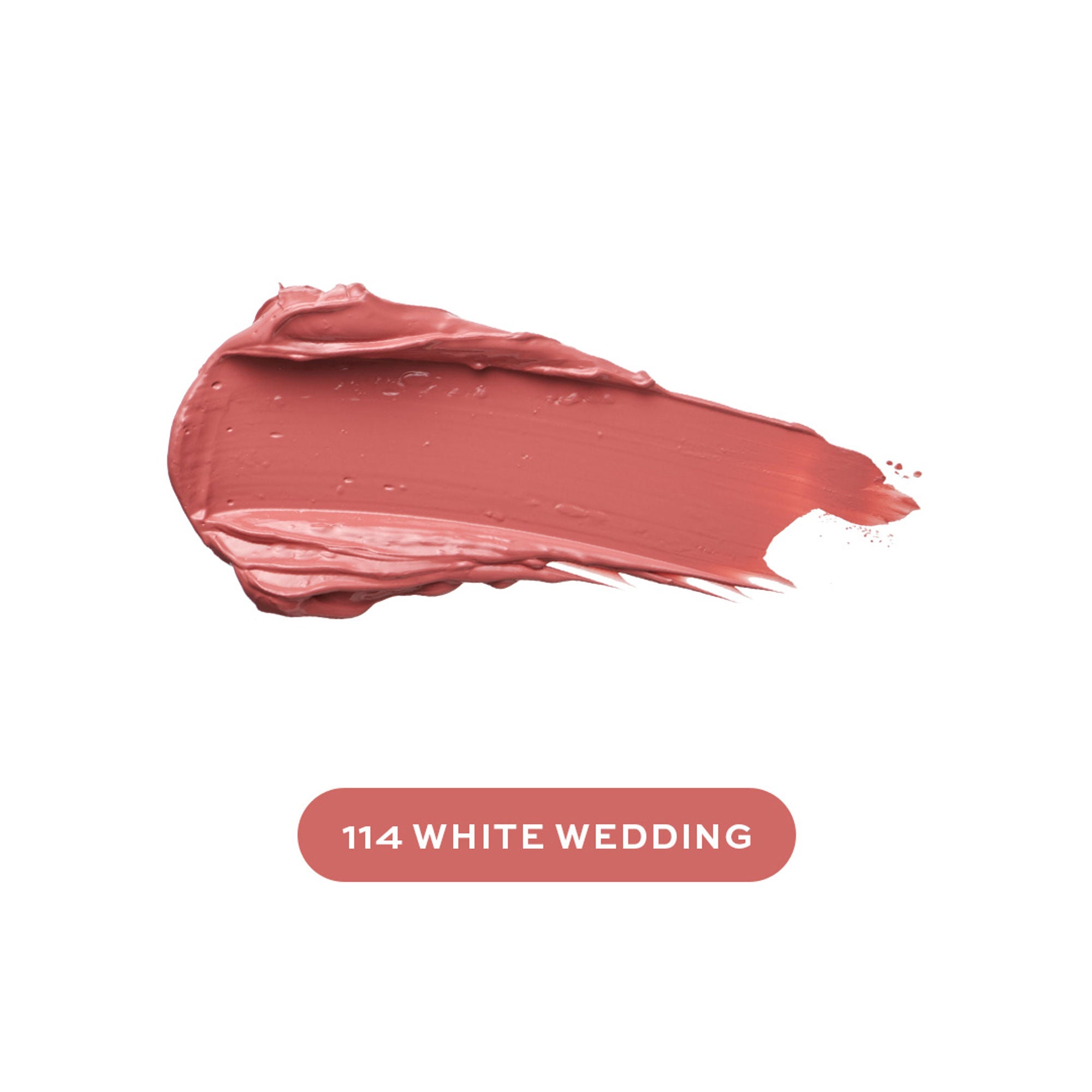 Makeup Revolution White Wedding Matte Lipstick - 114 Matte