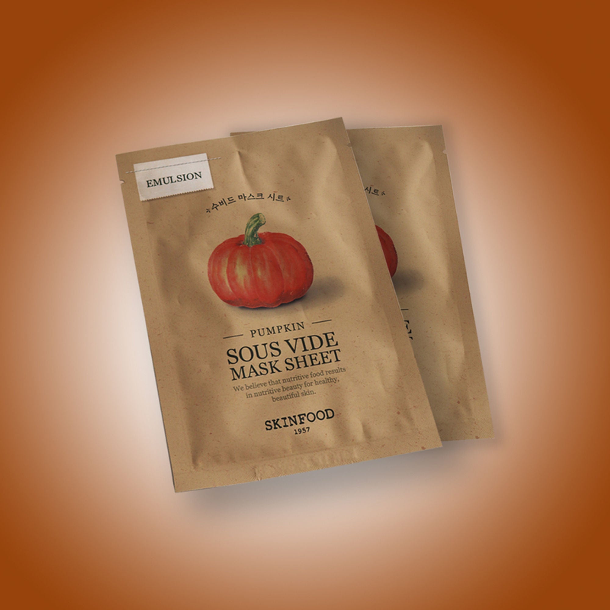 Skinfood Sous Vide Mask Sheet - Pumpkin