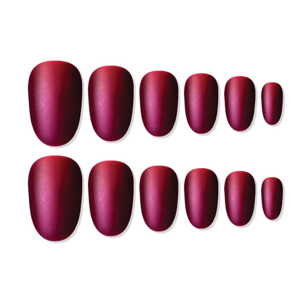 Shills Professional Reusable Press On Nails Oval - SPN666