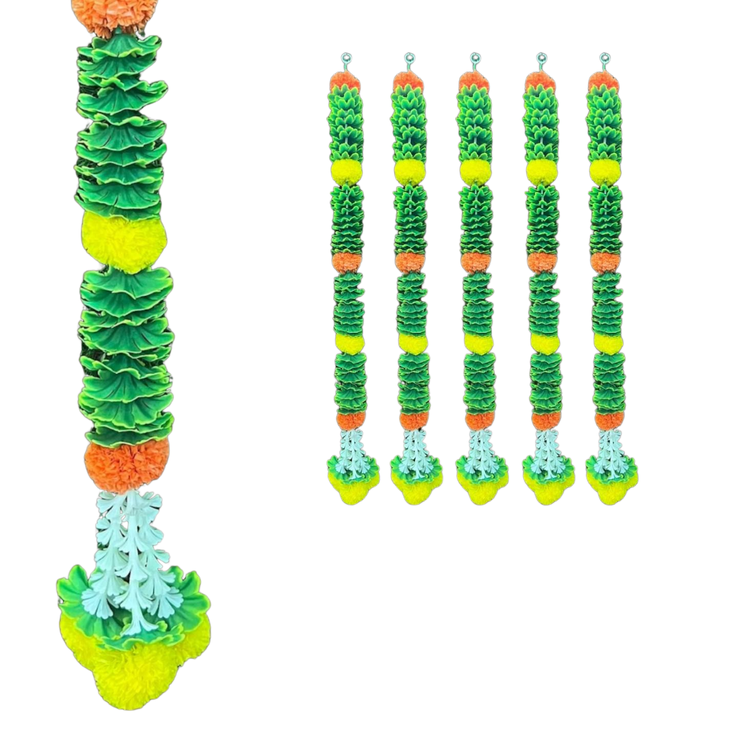 Marigold Garland Green