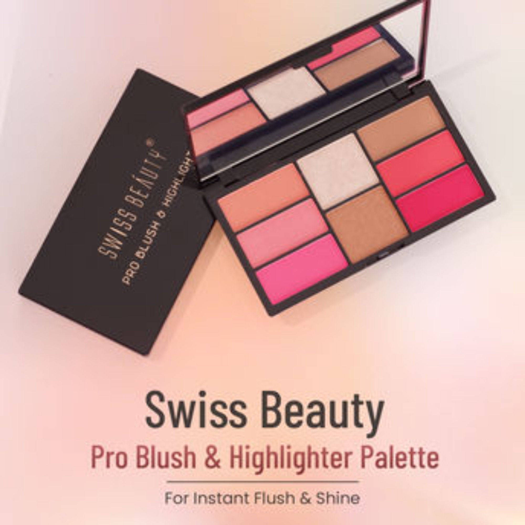 Swiss Beauty Pro Blush & Highlight - Shade 04