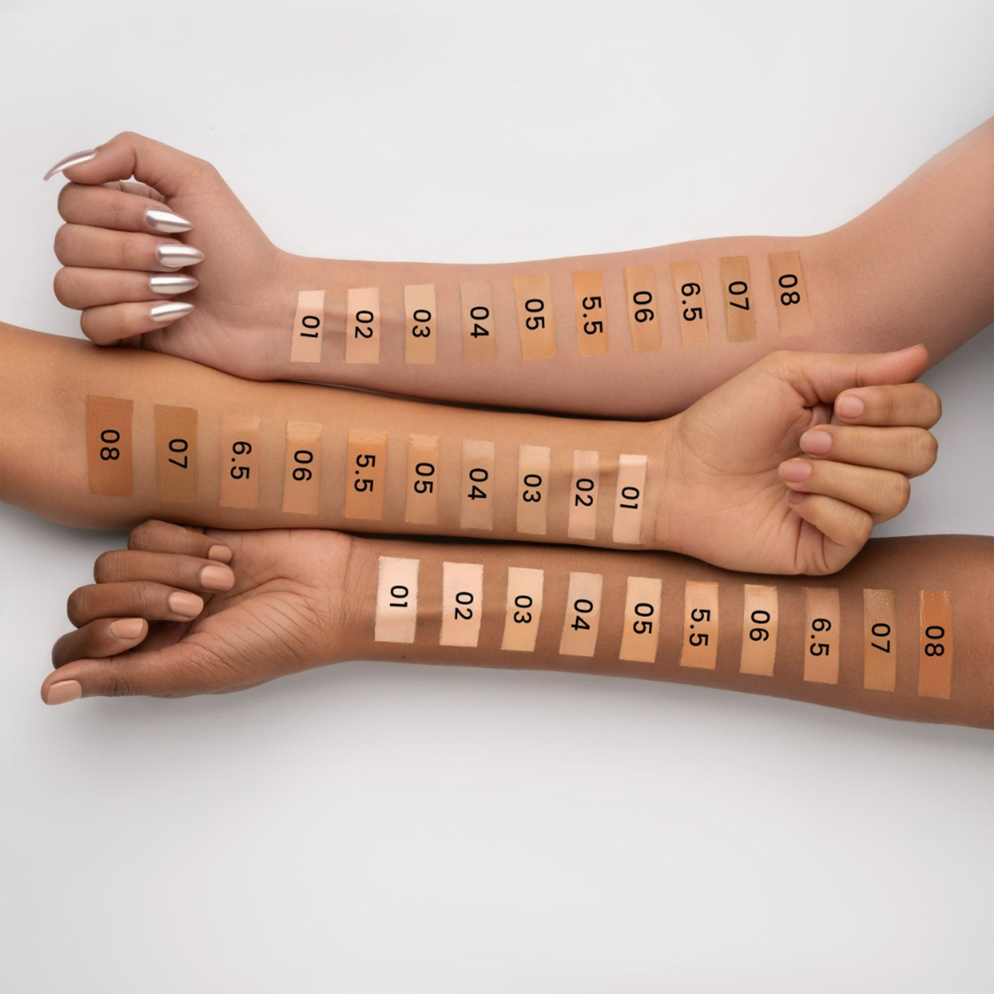 MARS Cosmetics SPF50 PA++++ High Coverage Liquid Foundation - 5
