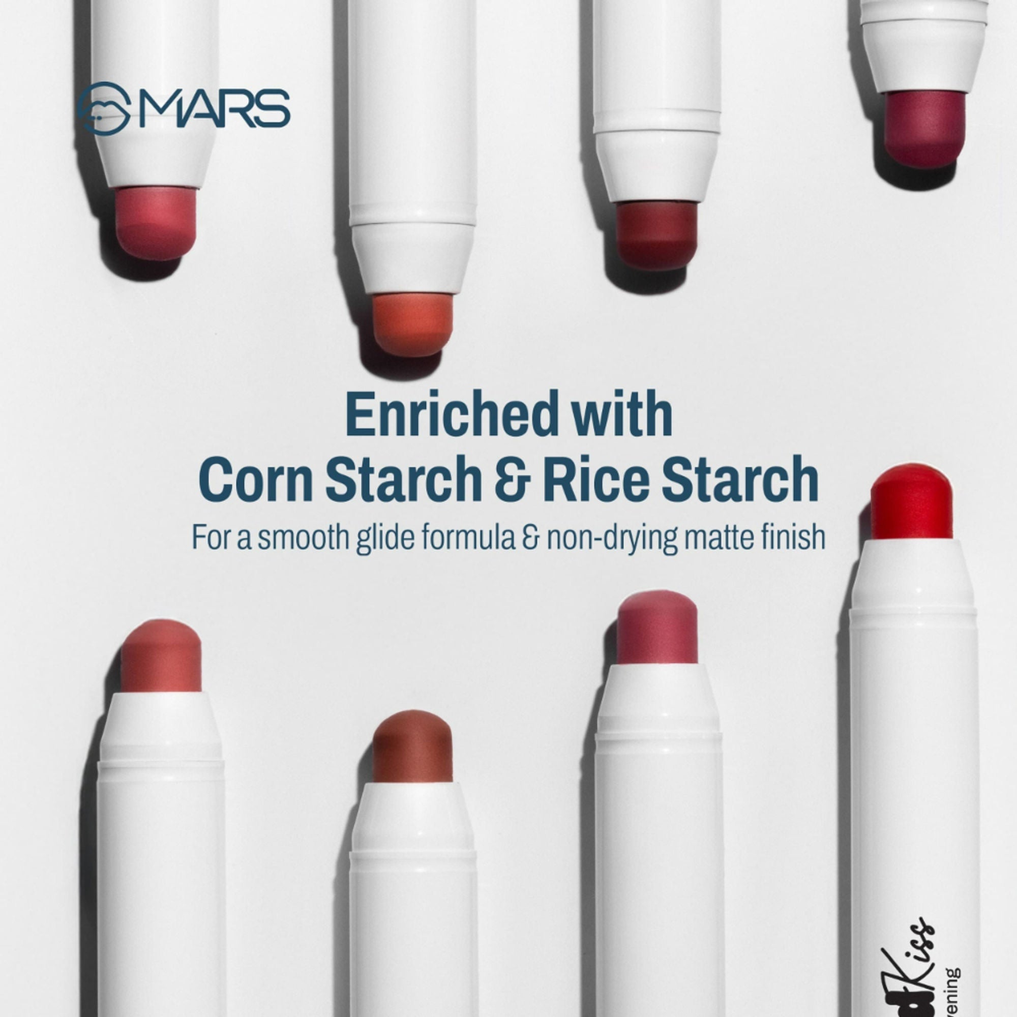 MARS Cosmetics Cloud Kiss Soft - Matte Lip Crayon - 09 Mulberry Days