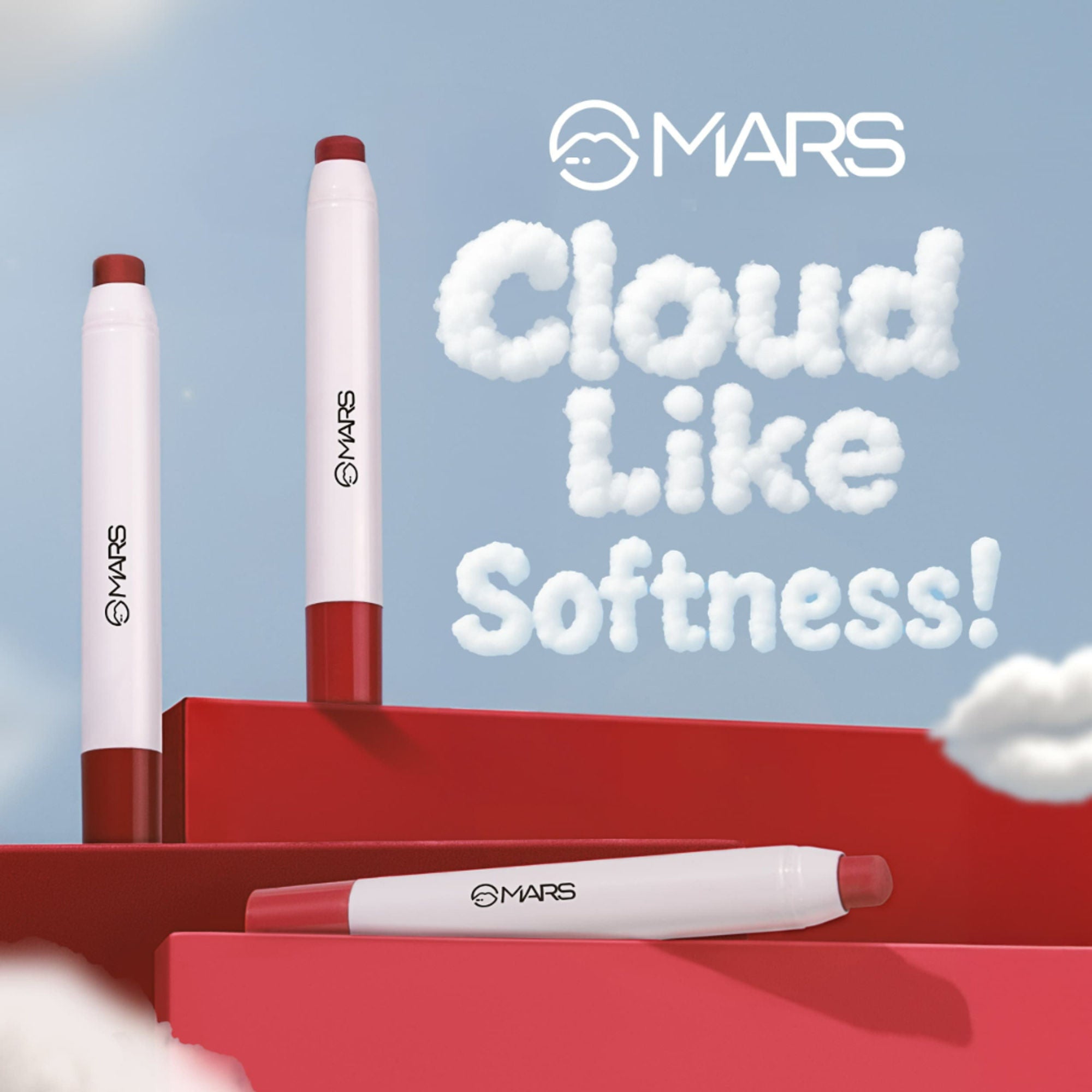 MARS Cosmetics Cloud Kiss Soft - Matte Lip Crayon - 09 Mulberry Days